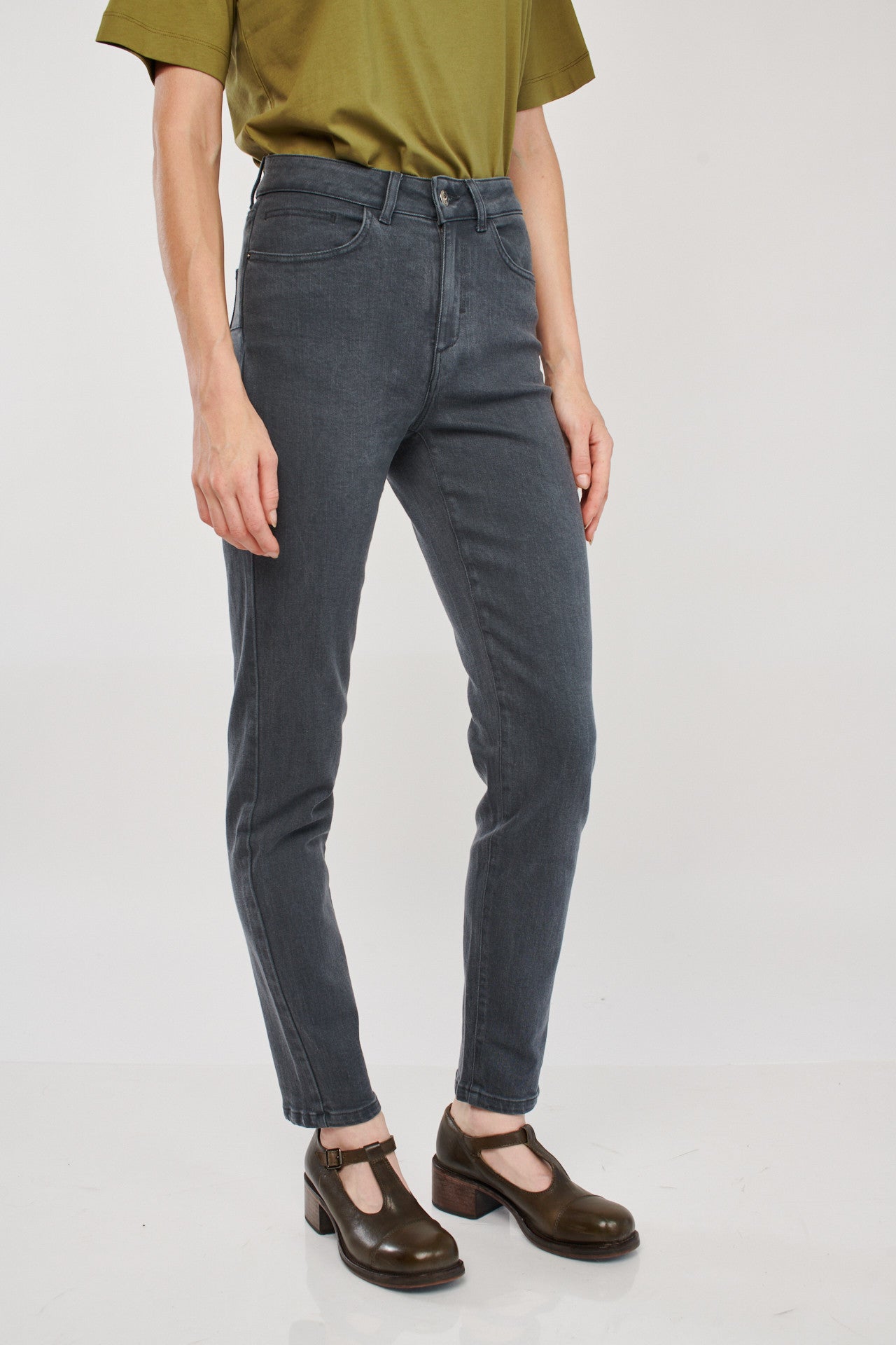 GREY COACH JEANS