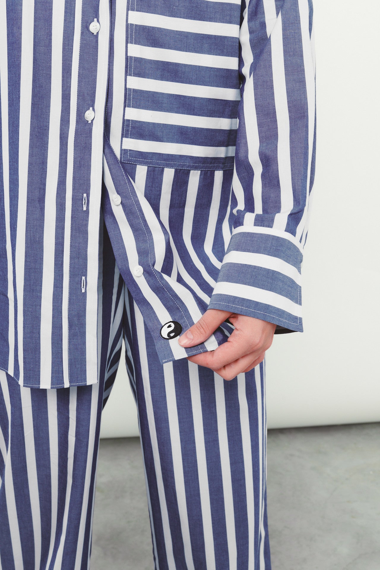 STRIPES PATCH SHIRT