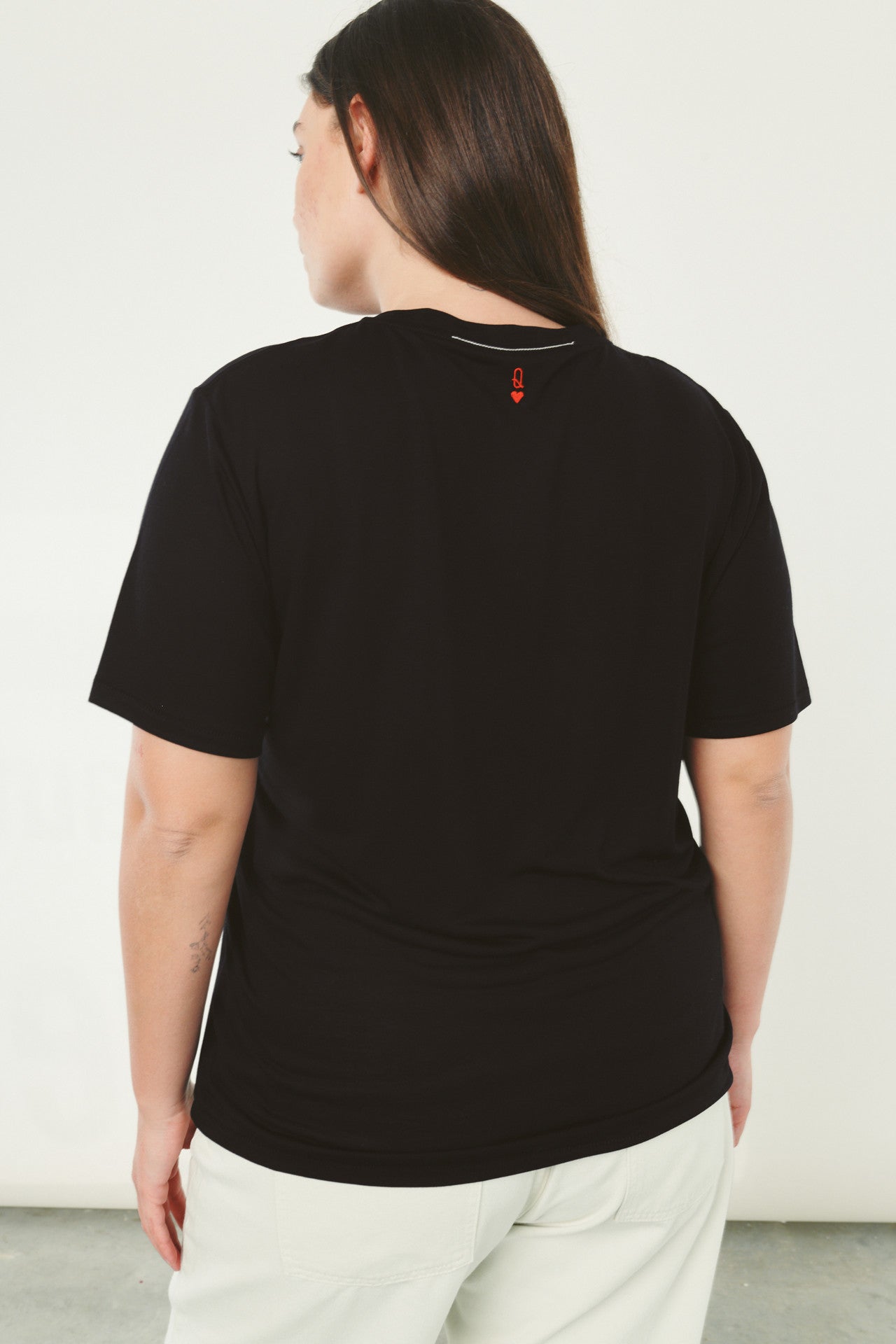 BLACK MALY T - SHIRT