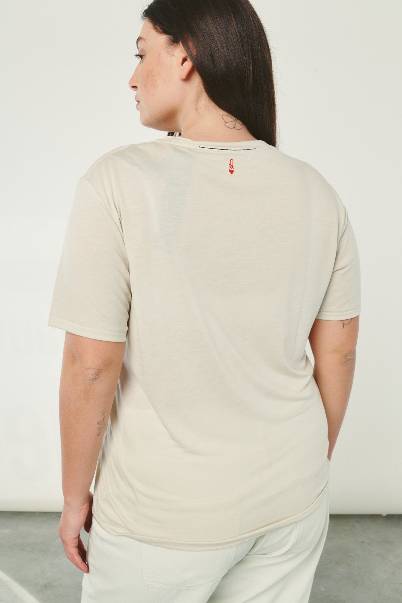 KHAKI MALY T - SHIRT
