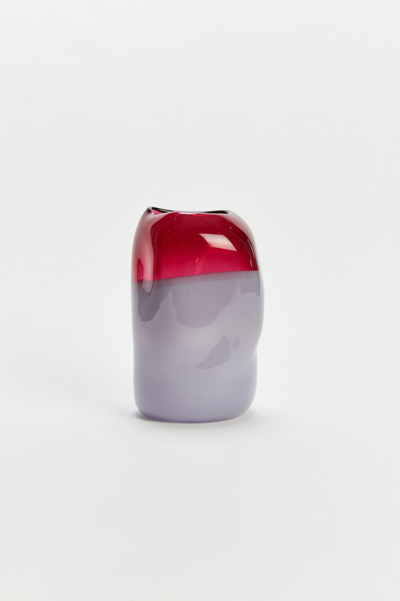 אגרטל צר סגול ורוד