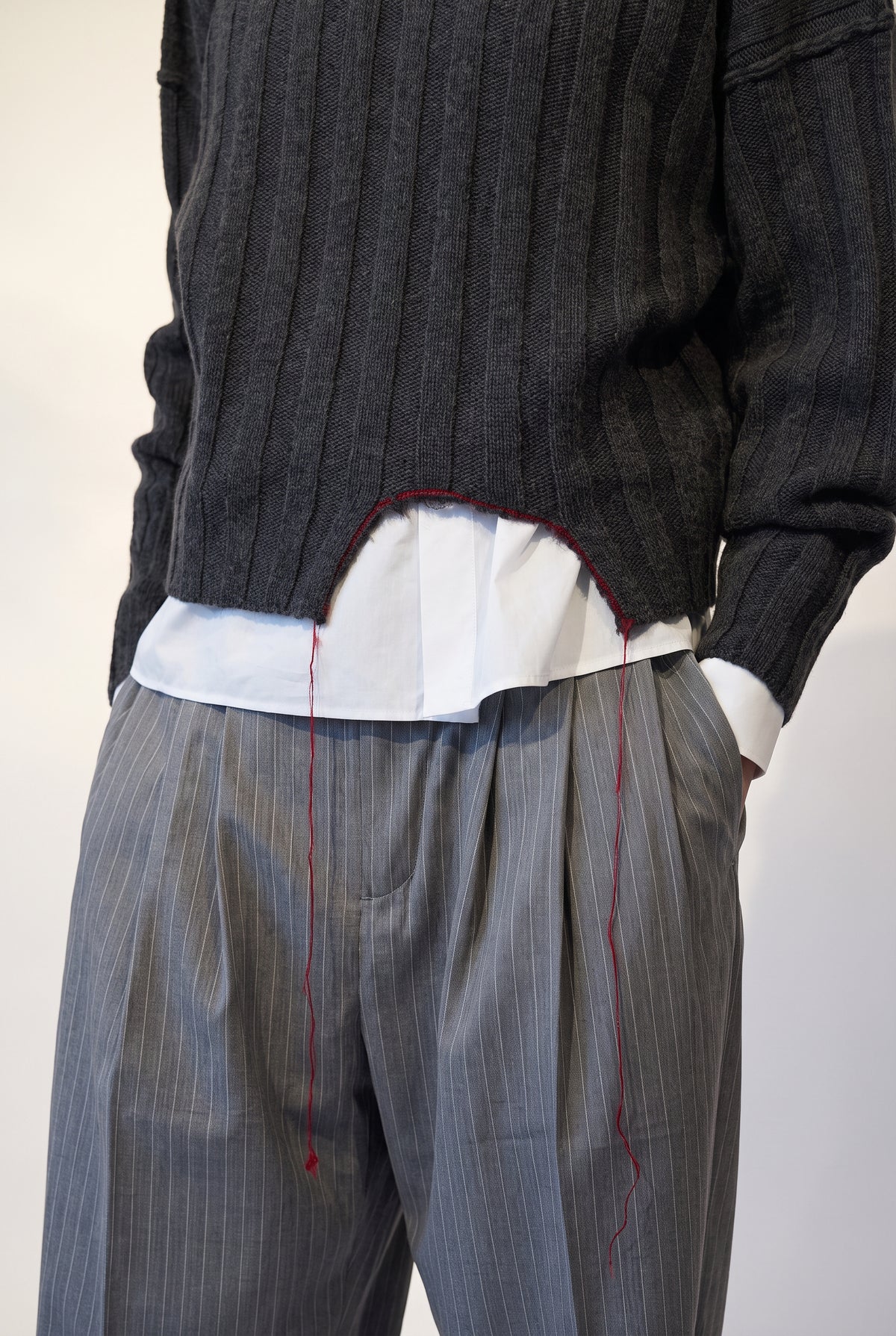 Ribbed Cashmere Turtle Neck Sweater