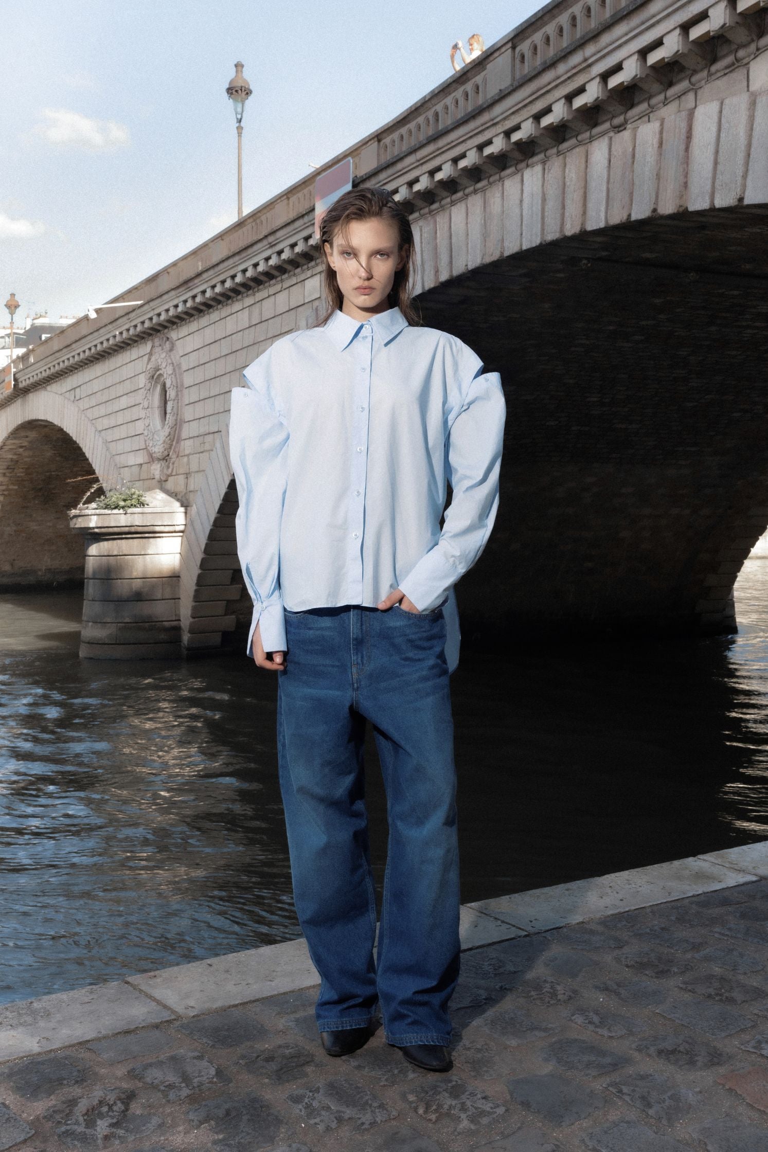 Mayoral Reversible Button Up Shirt