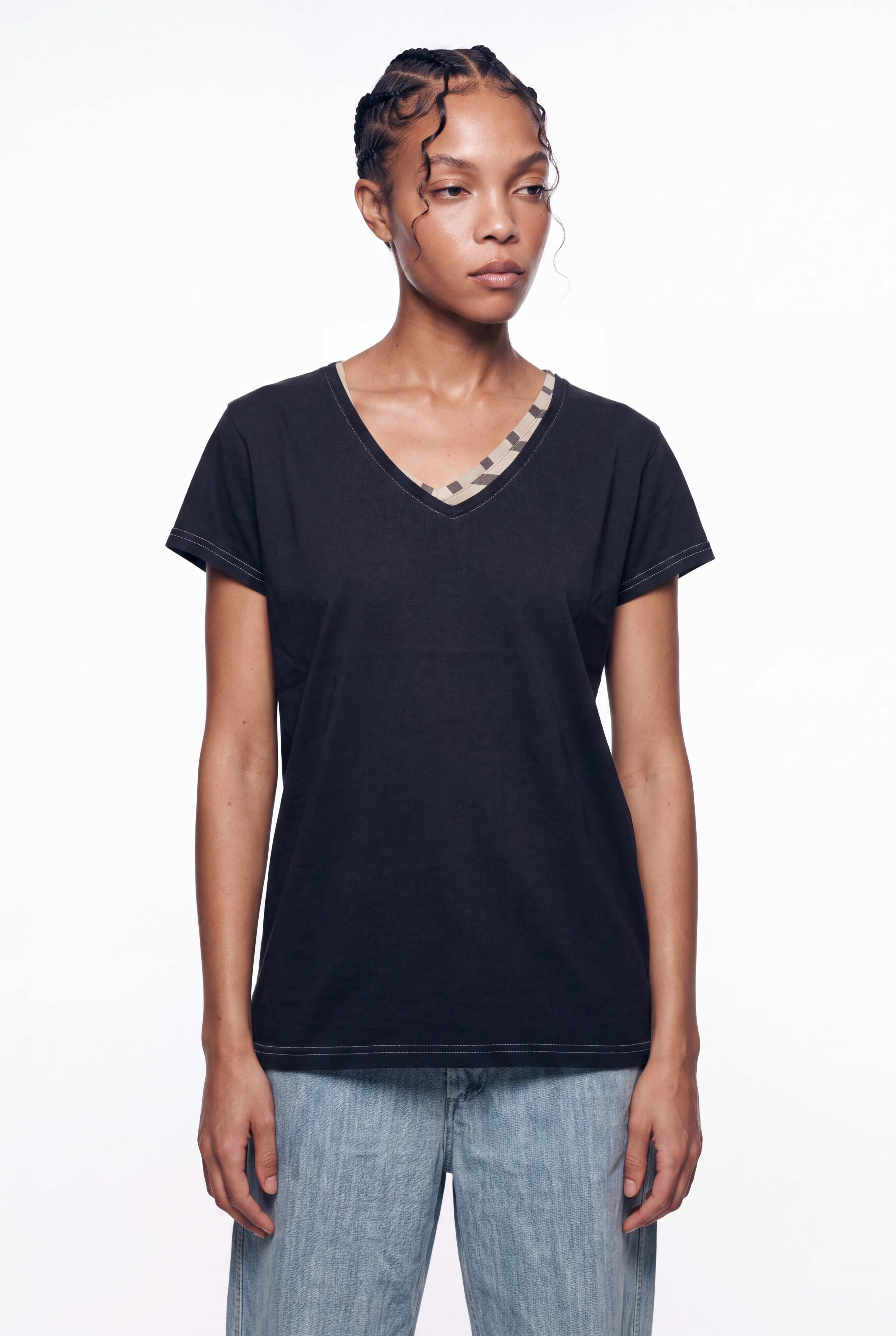 Anna navy T-shirt