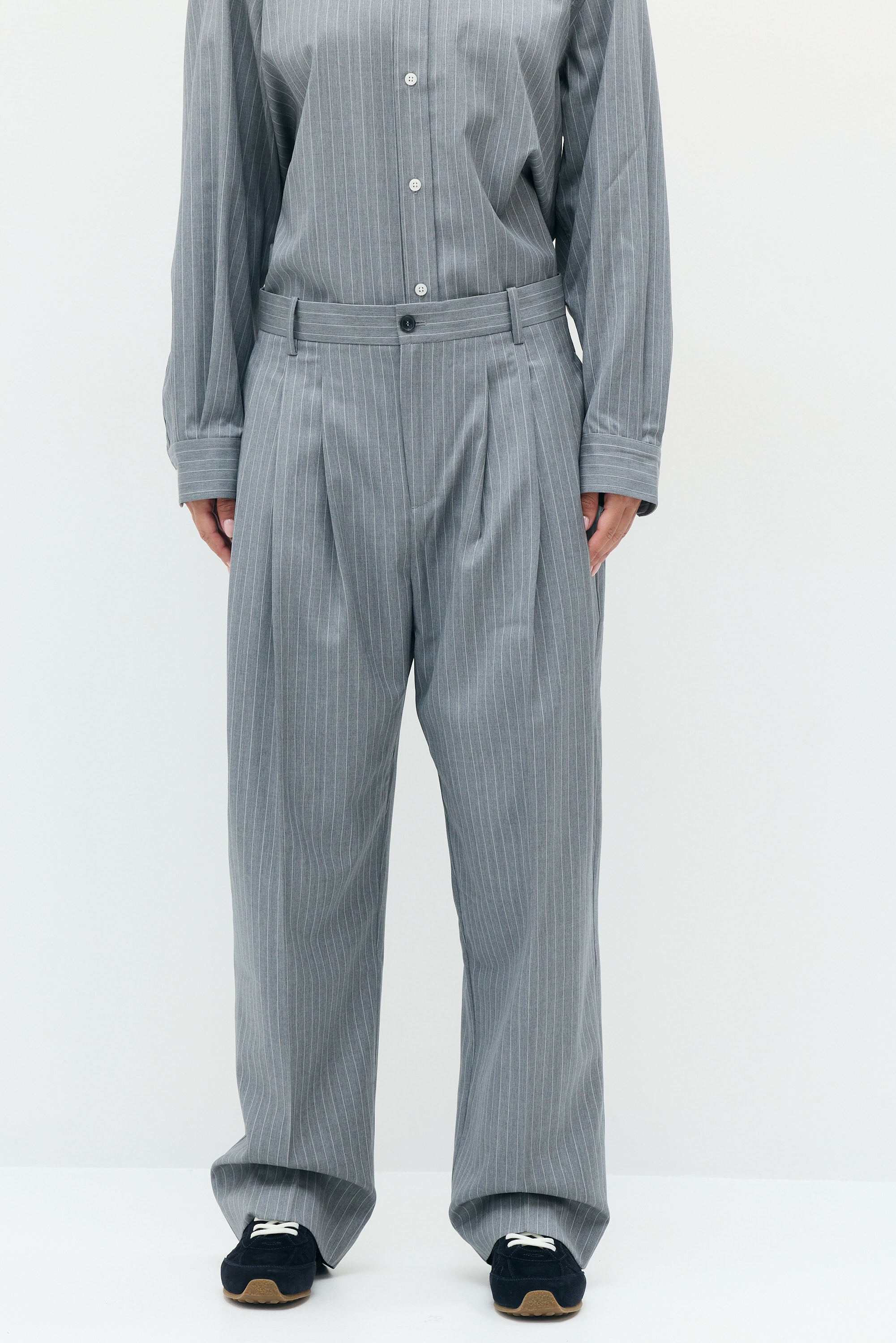 PEPPER Tailored Wool Trousers