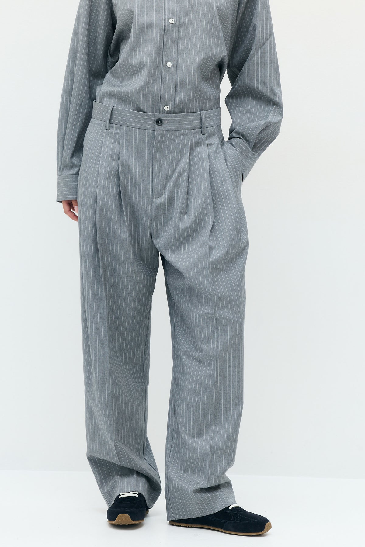 PEPPER Tailored Wool Trousers