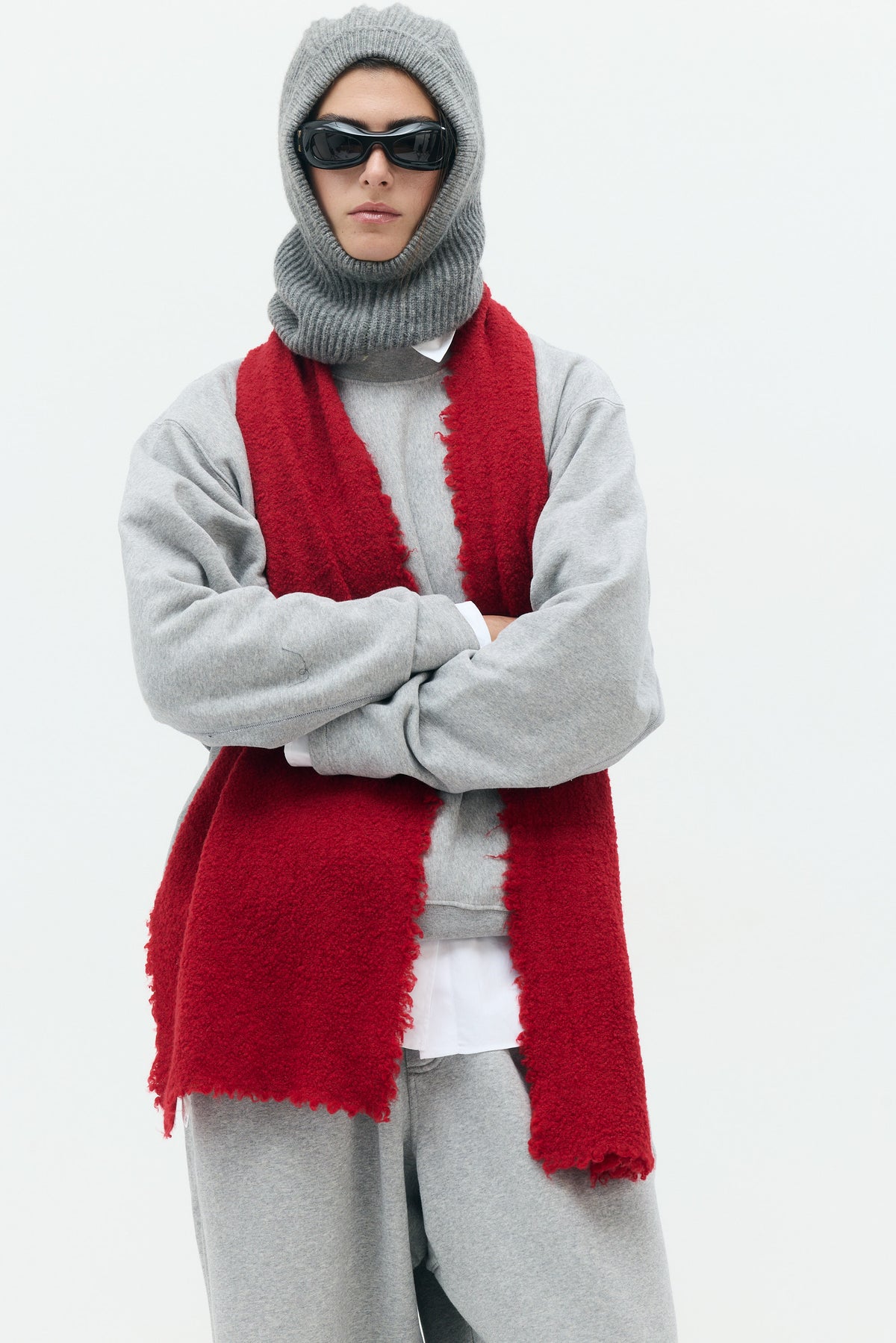 Alexina Wine Scarf