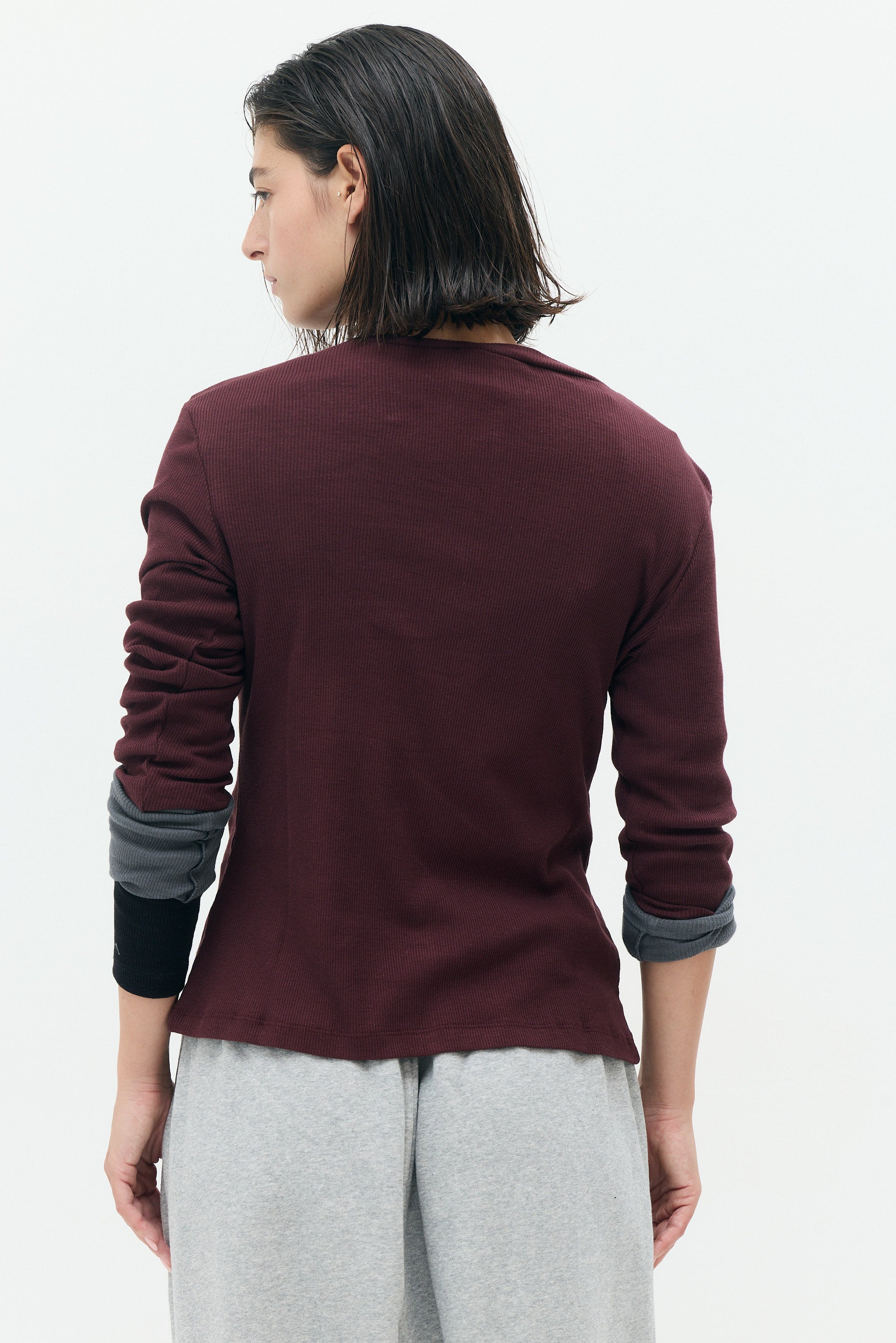 KAY Fitted Button-Front Top