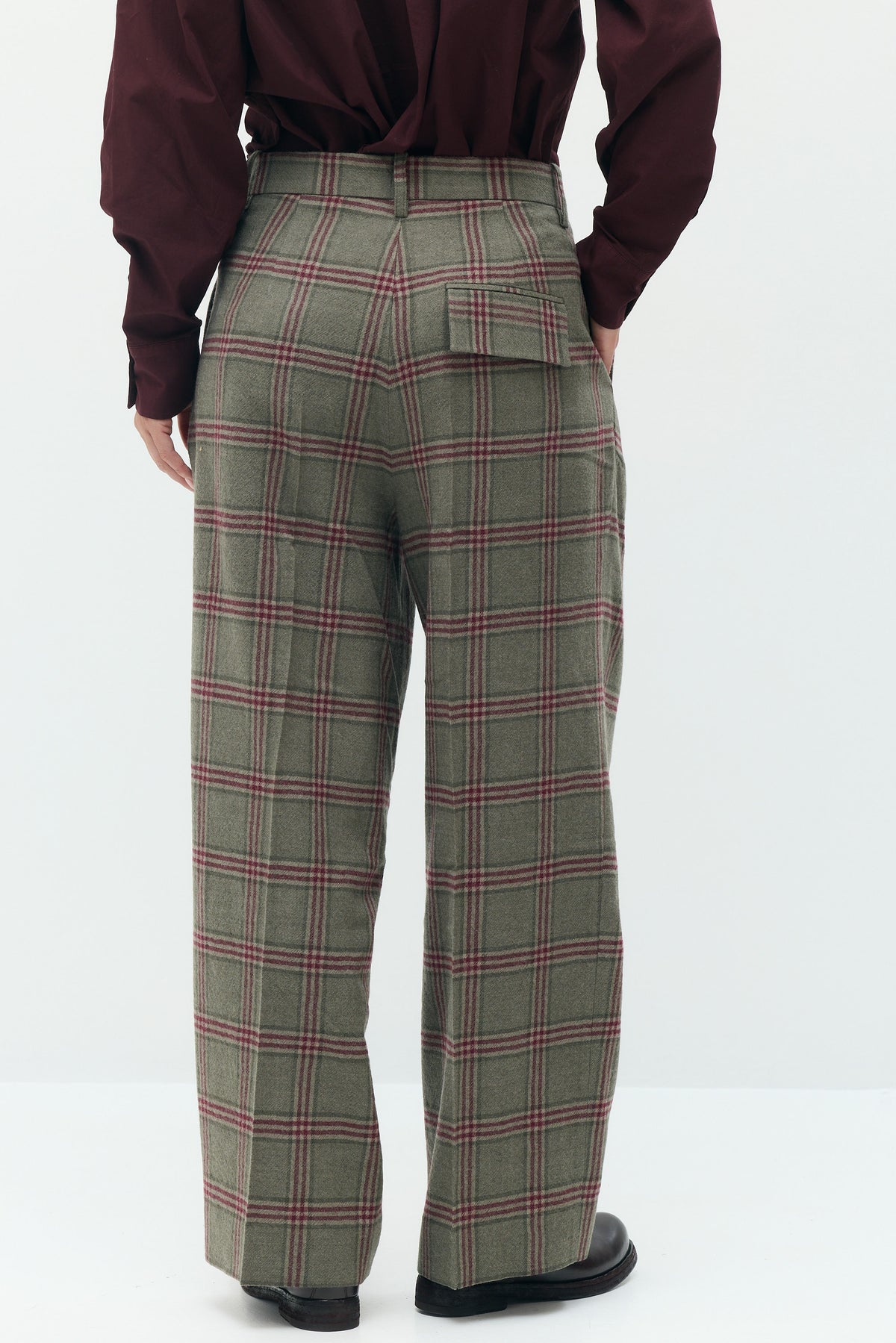 VERA Tailored Checked Trousers