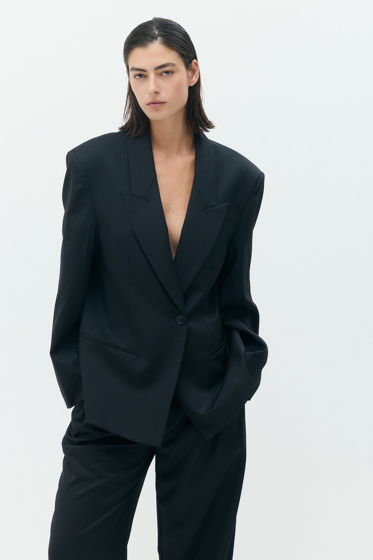 HARPER Double-Breasted Jacket