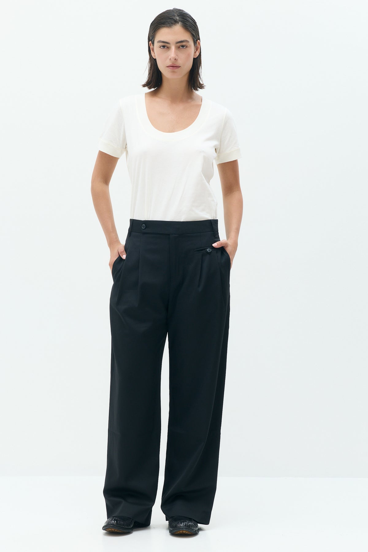 ANNA Relaxed Tailored Trousers