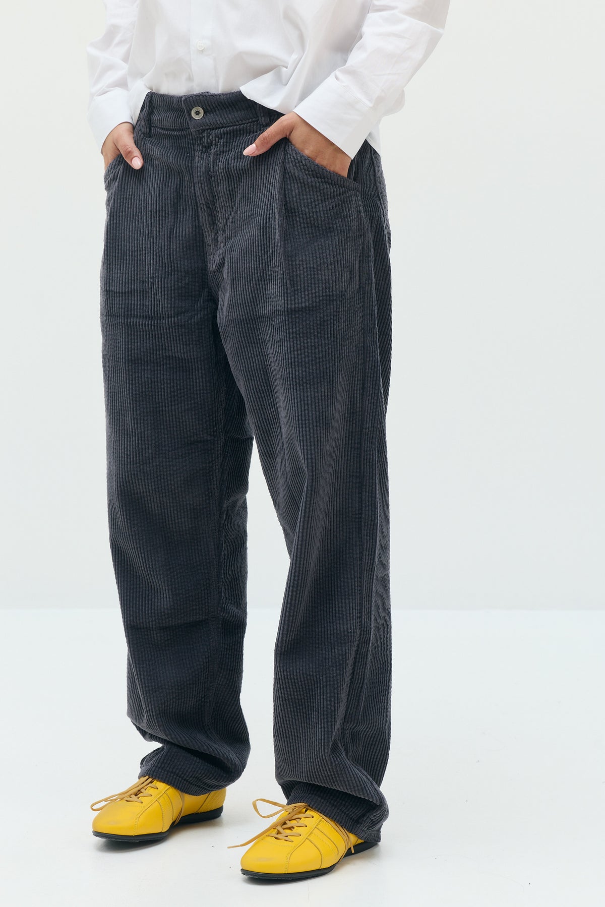 CÉCILE Corduroy Cargo Trousers