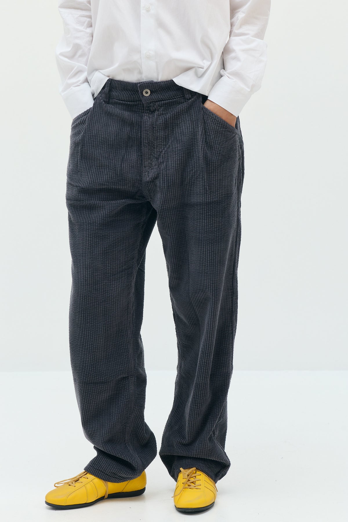 CÉCILE Corduroy Cargo Trousers