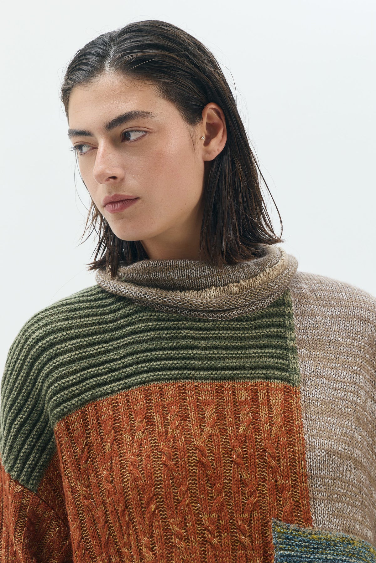 Colored Knitted Top