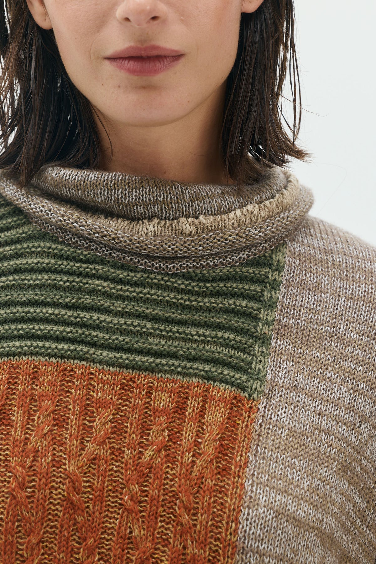 Colored Knitted Top