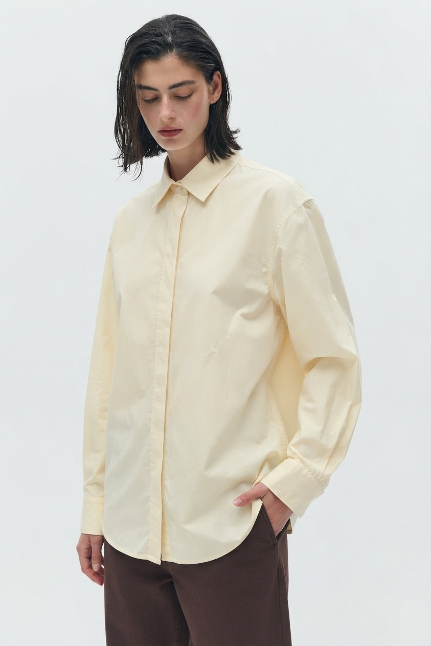 PINO Poplin Button-Up Shirt