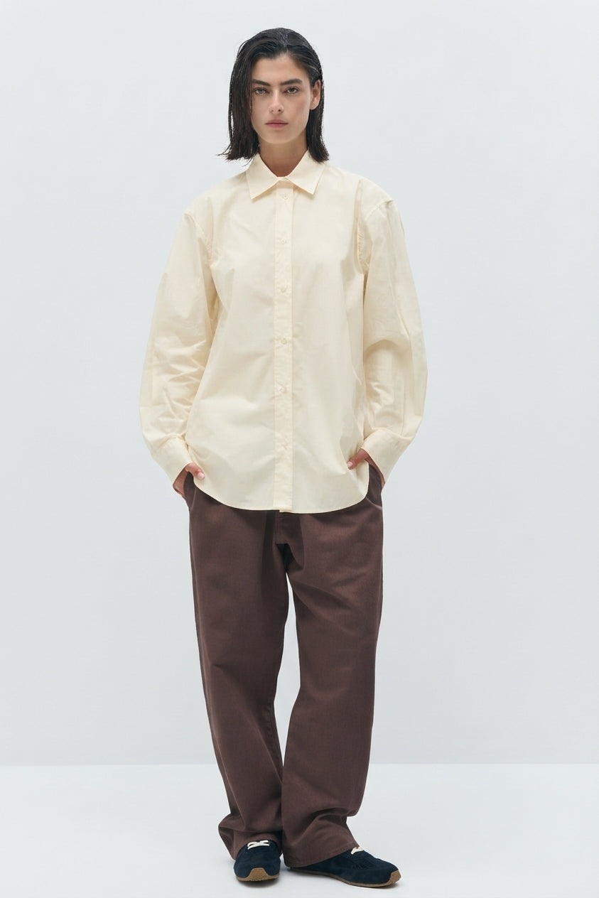 PINO Poplin Button-Up Shirt