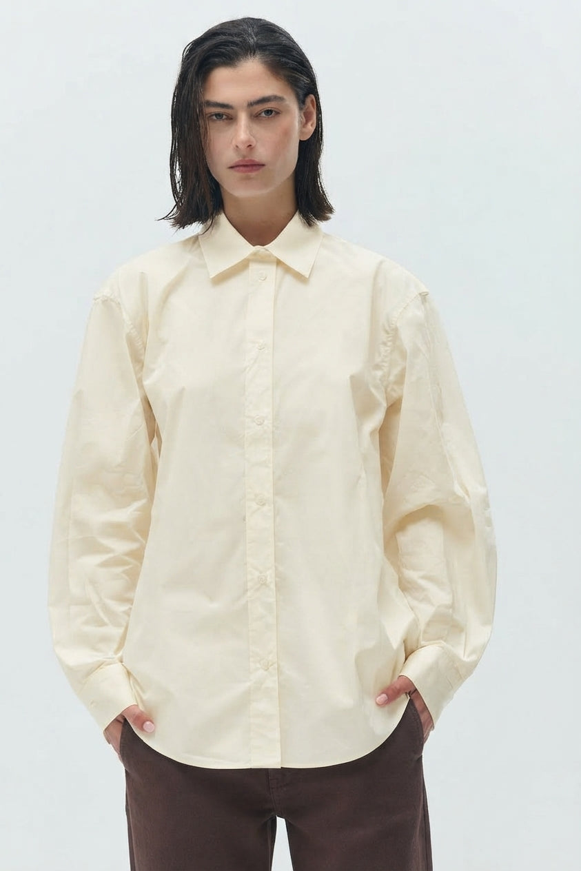 PINO Poplin Button-Up Shirt