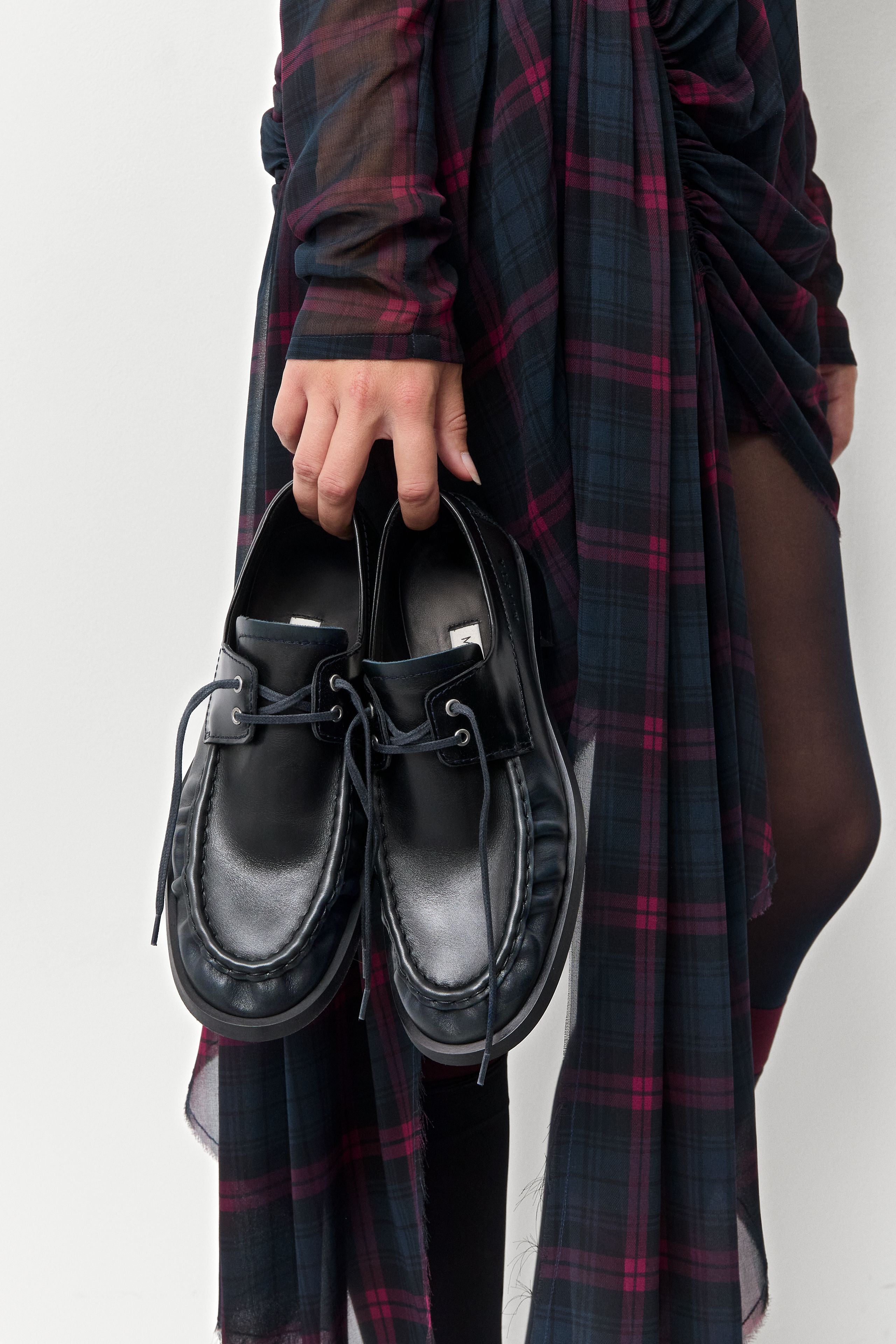 נעל סנדי Loafer נייבי