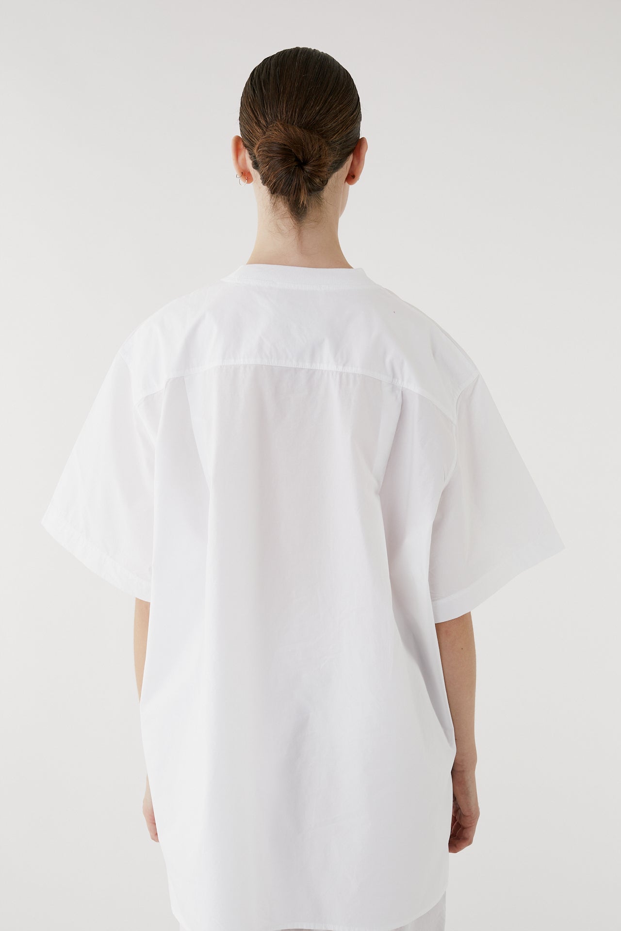 Yoke Poplin T-Shirt