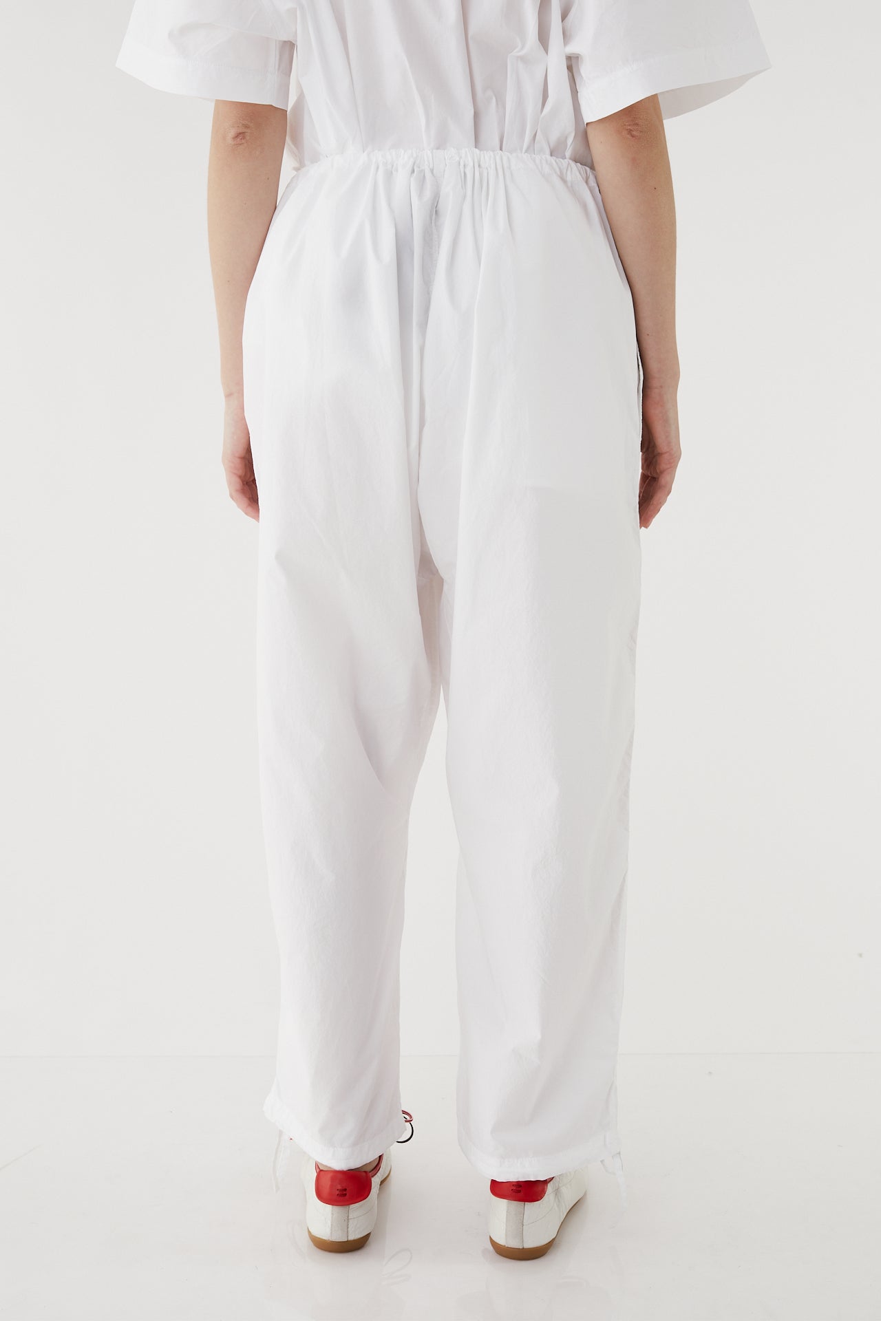 White Poplin Judo Pants