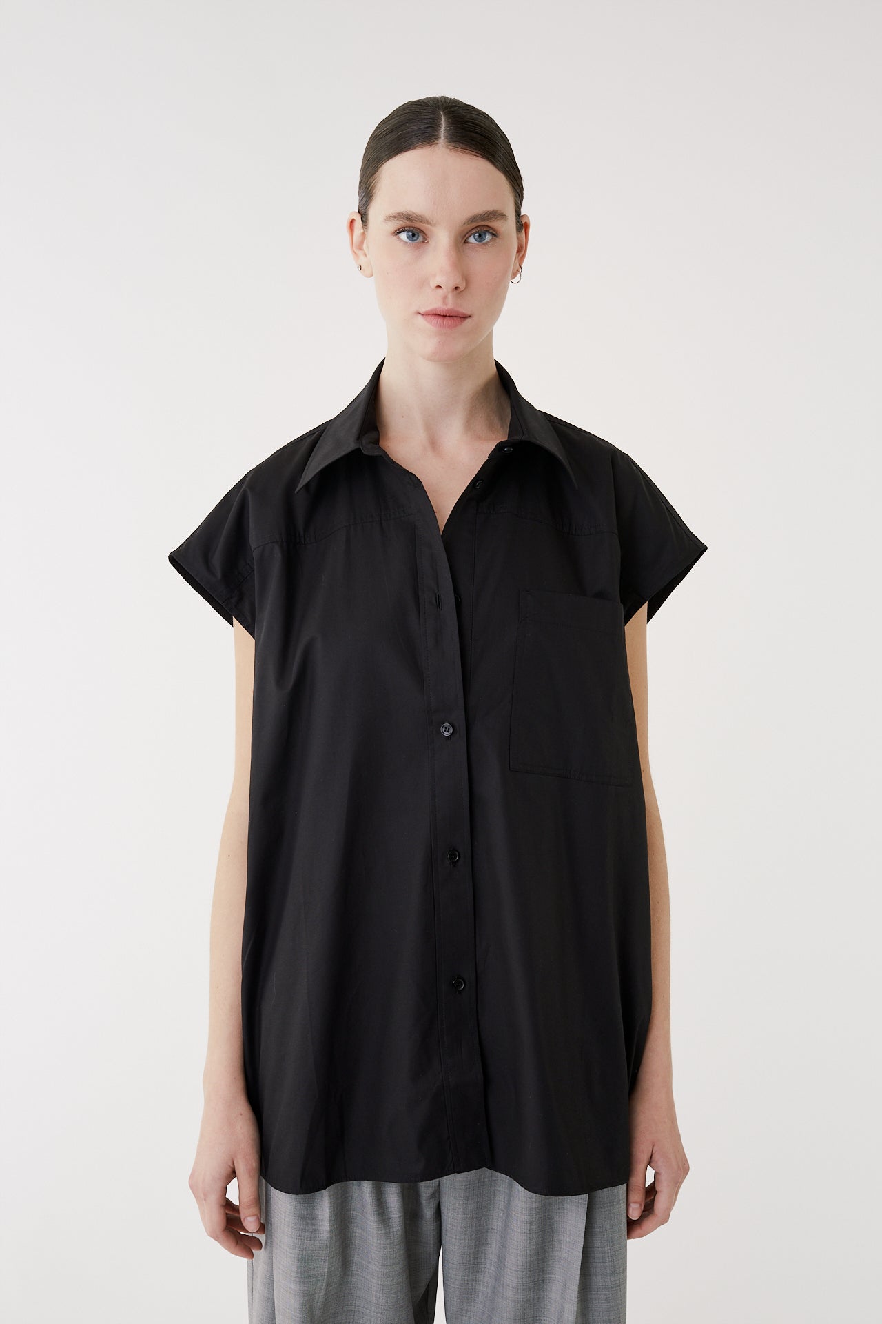 Kala black sleeveless top