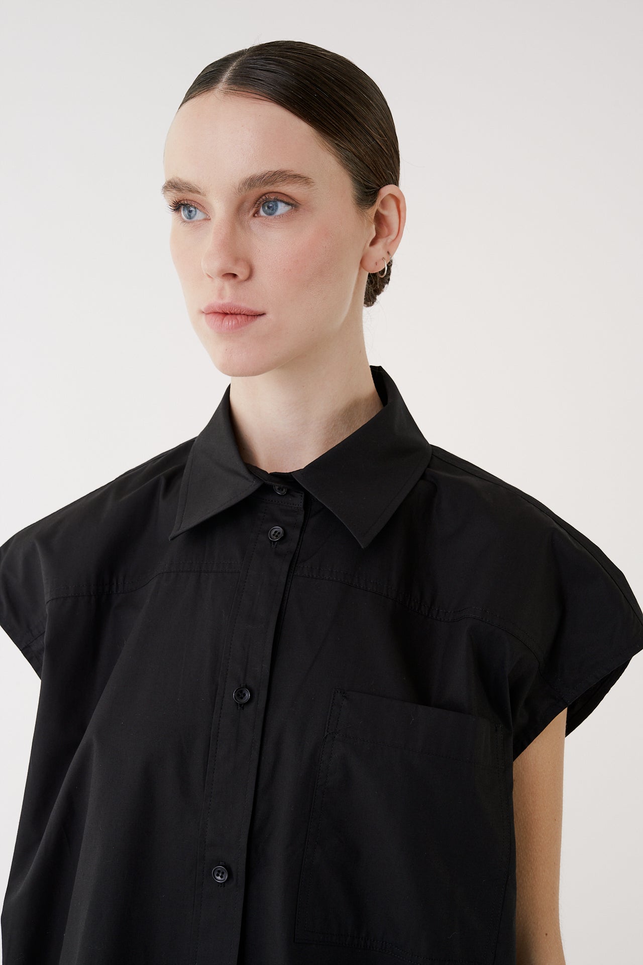 Kala black sleeveless top