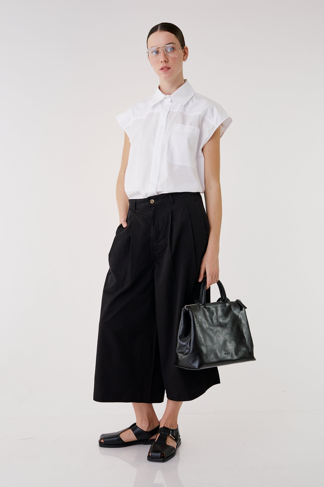 Florence black Flare pants