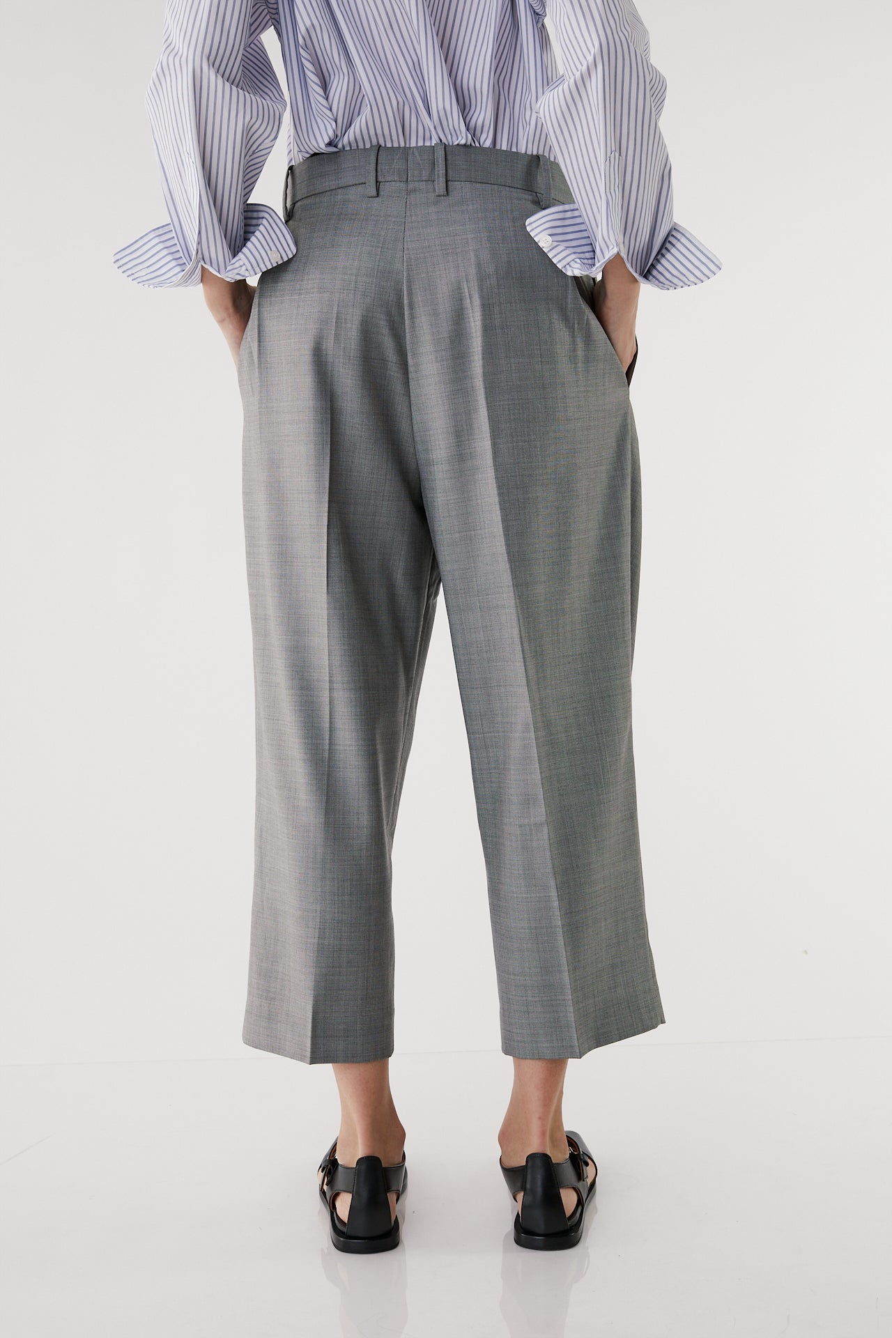 Pepper wool pants