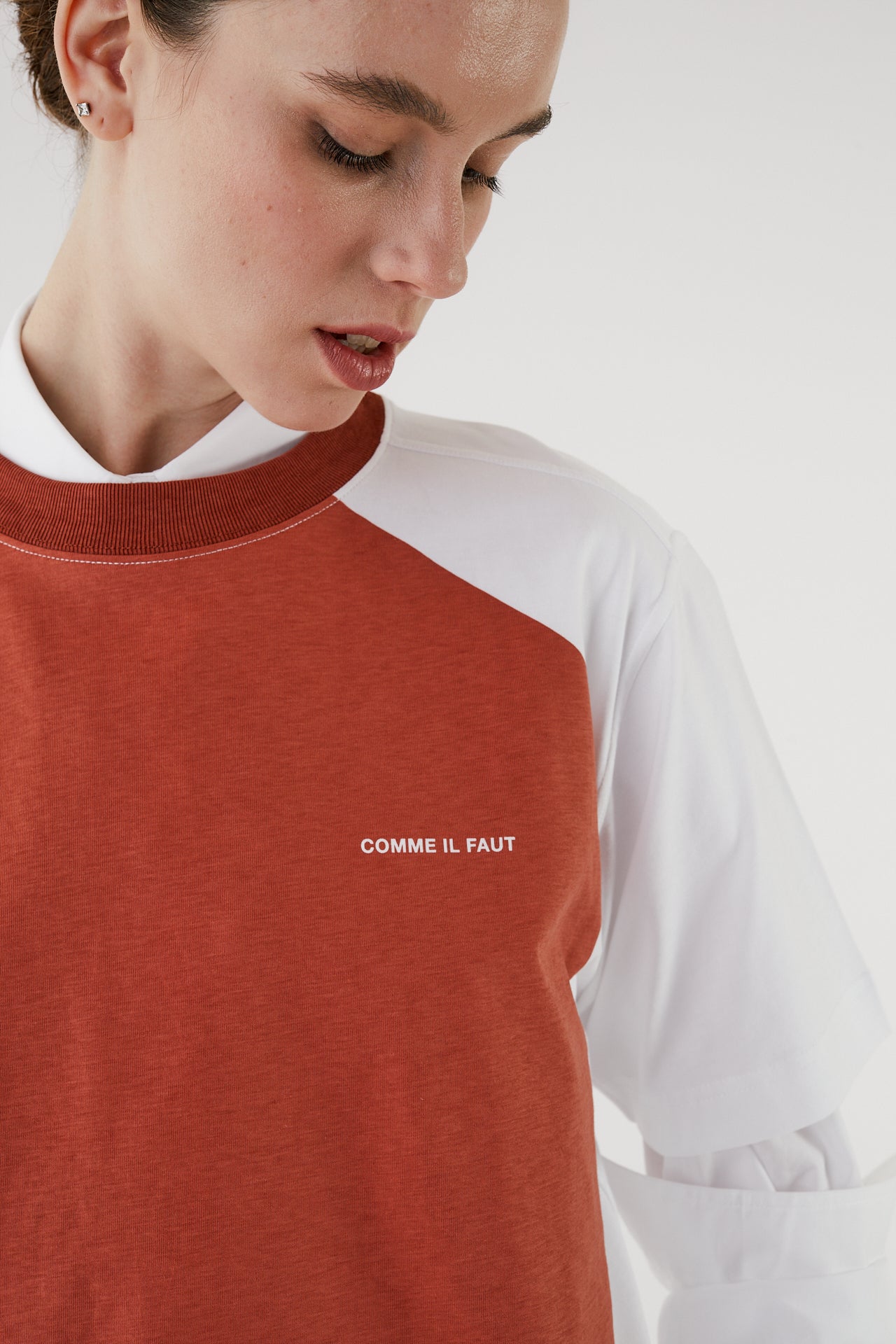 Tori red Printed T-Shirt