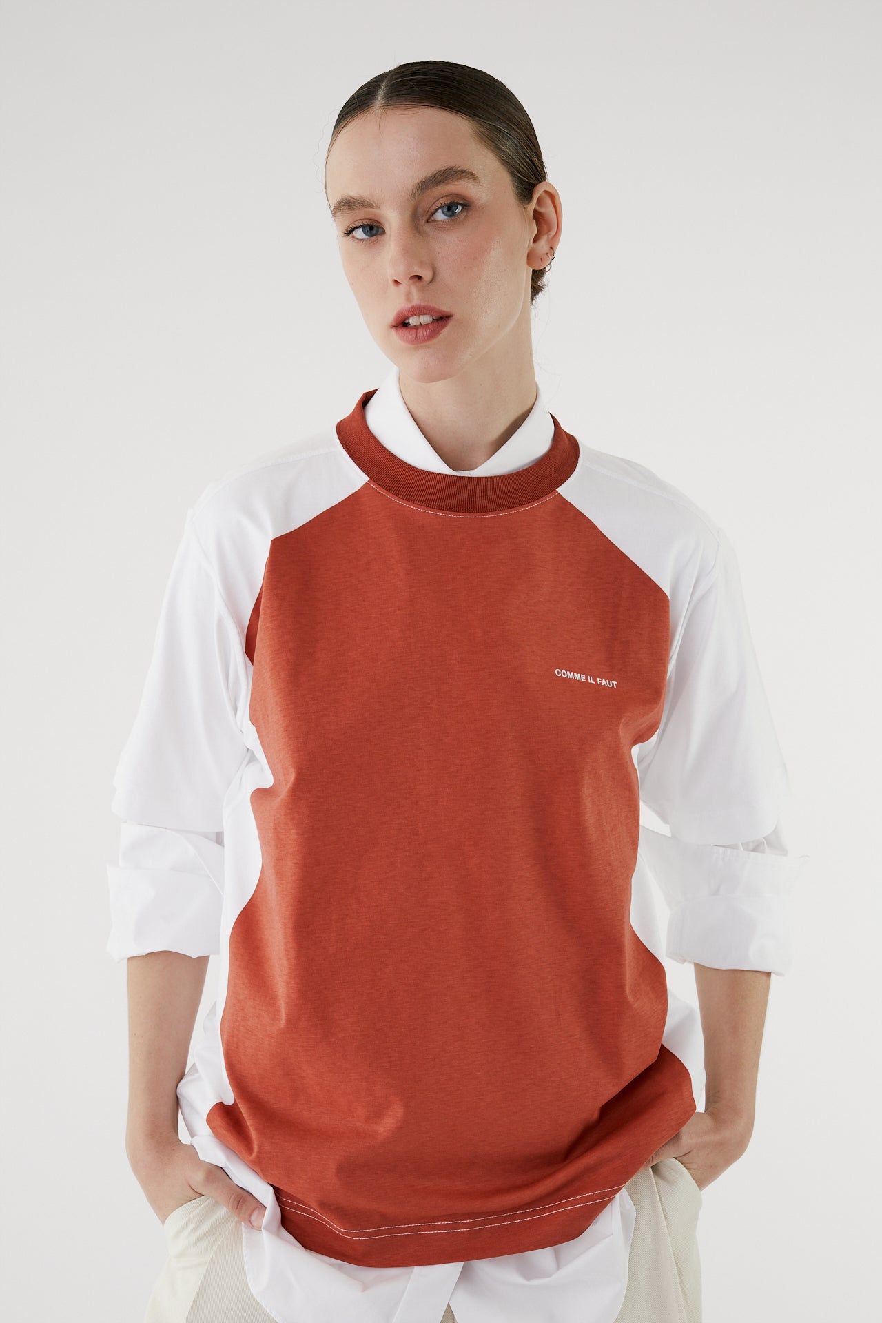 Tori red Printed T-Shirt