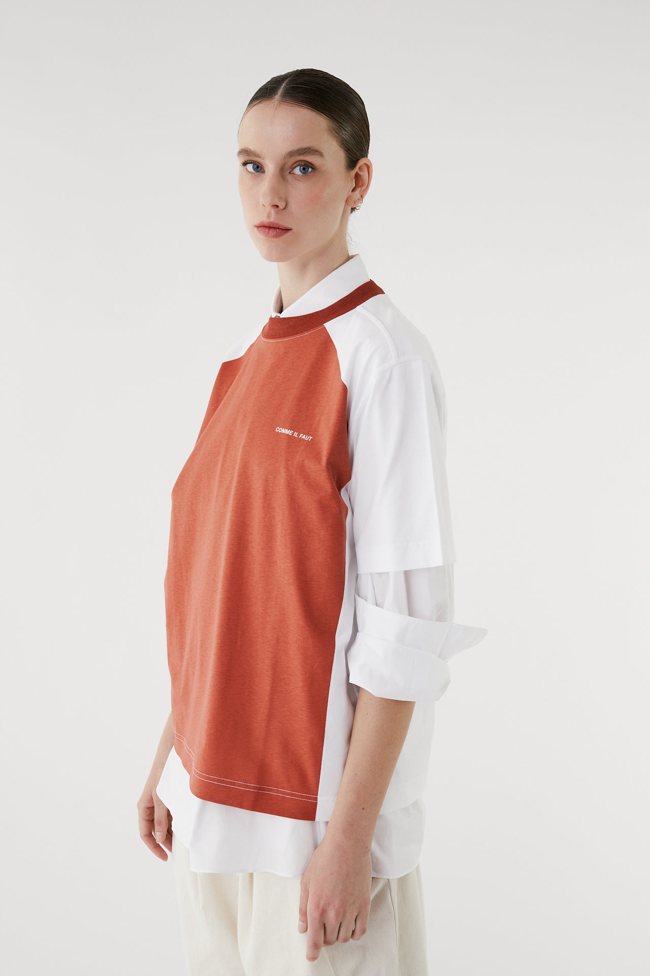 Tori red Printed T-Shirt