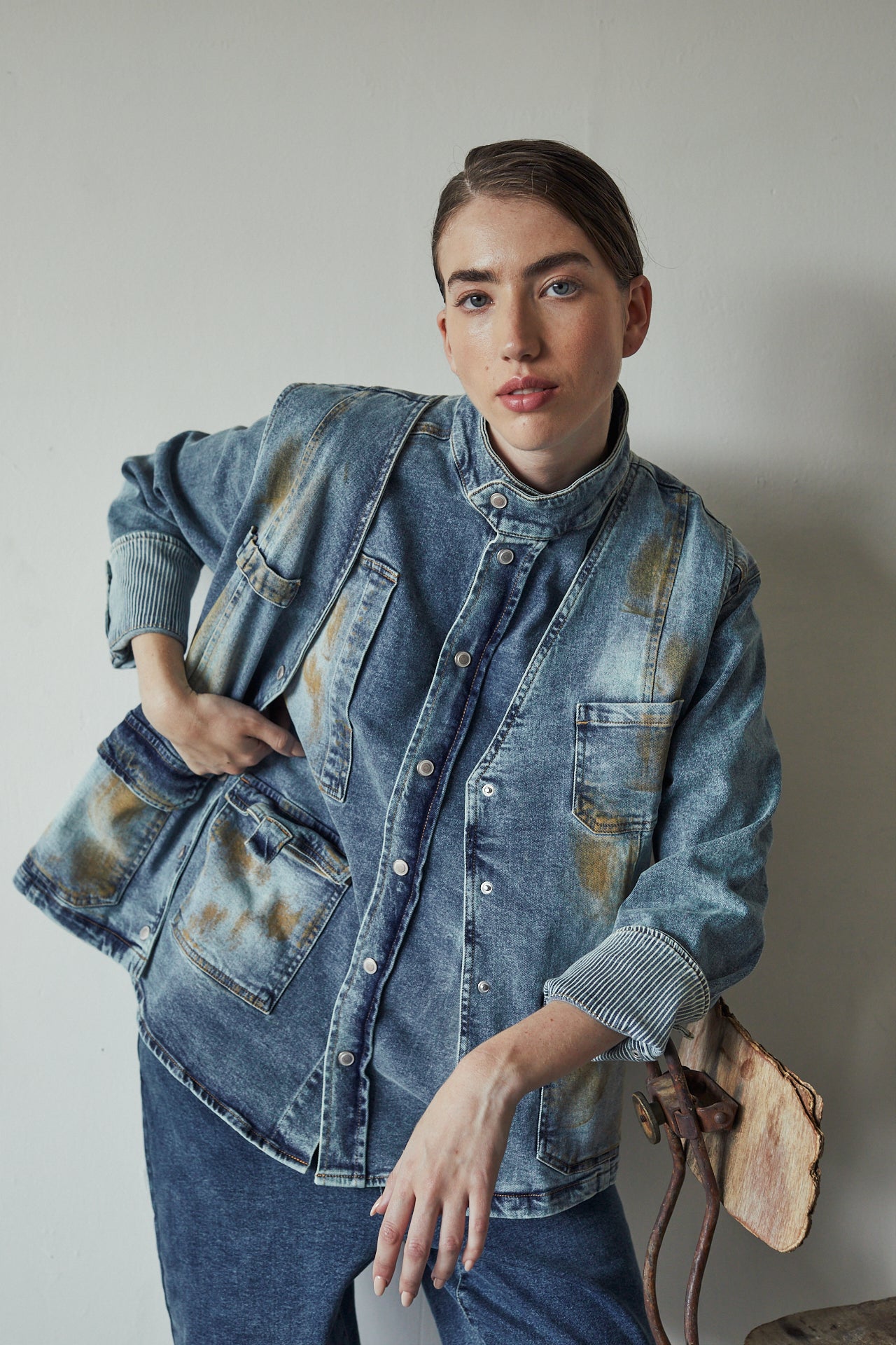 JEANS WORKING VEST