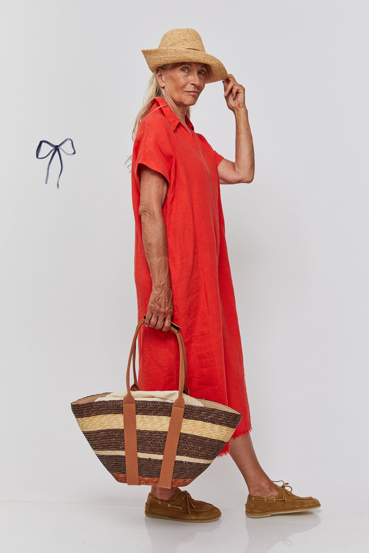 RED DANIEL DRESS