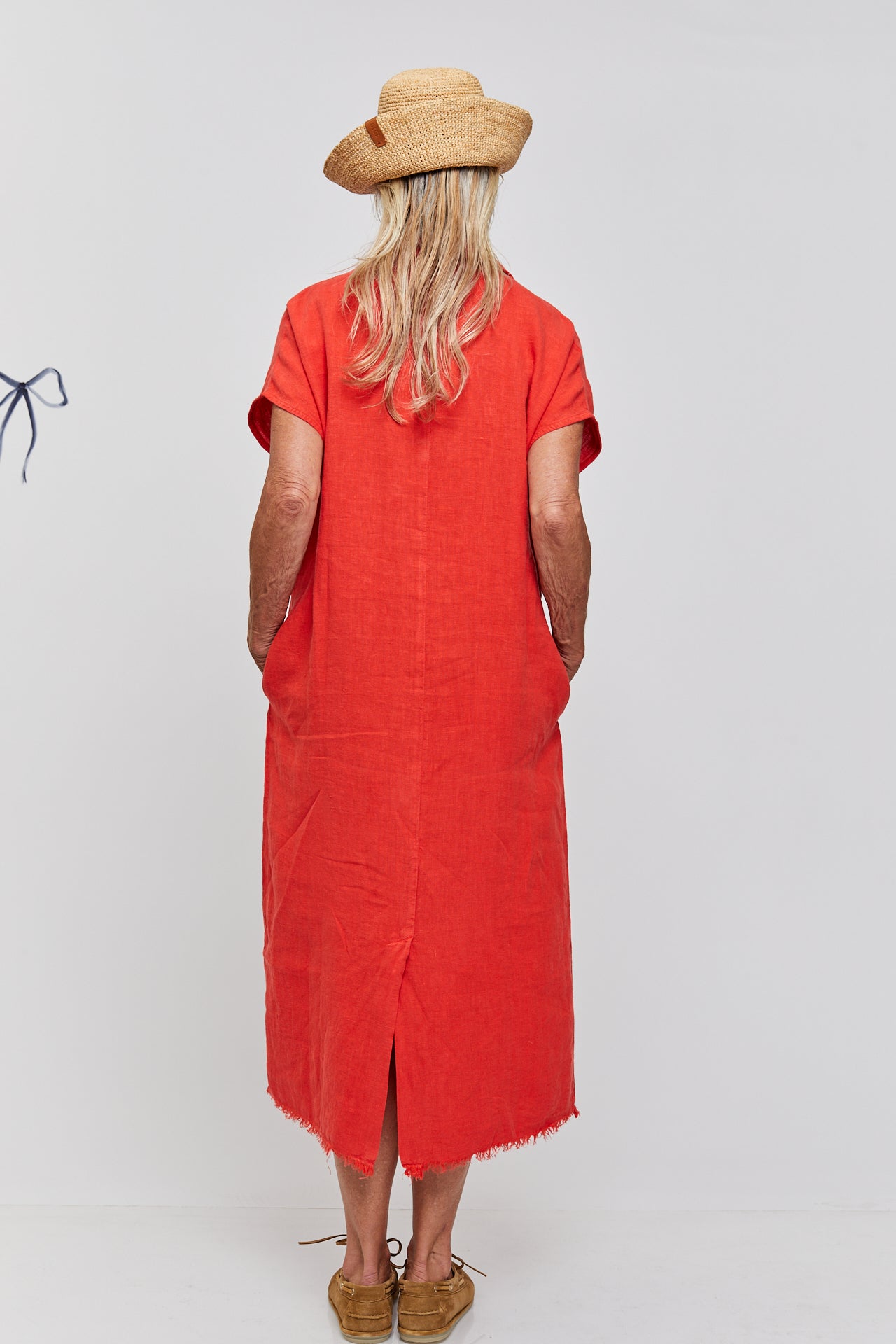 RED DANIEL DRESS