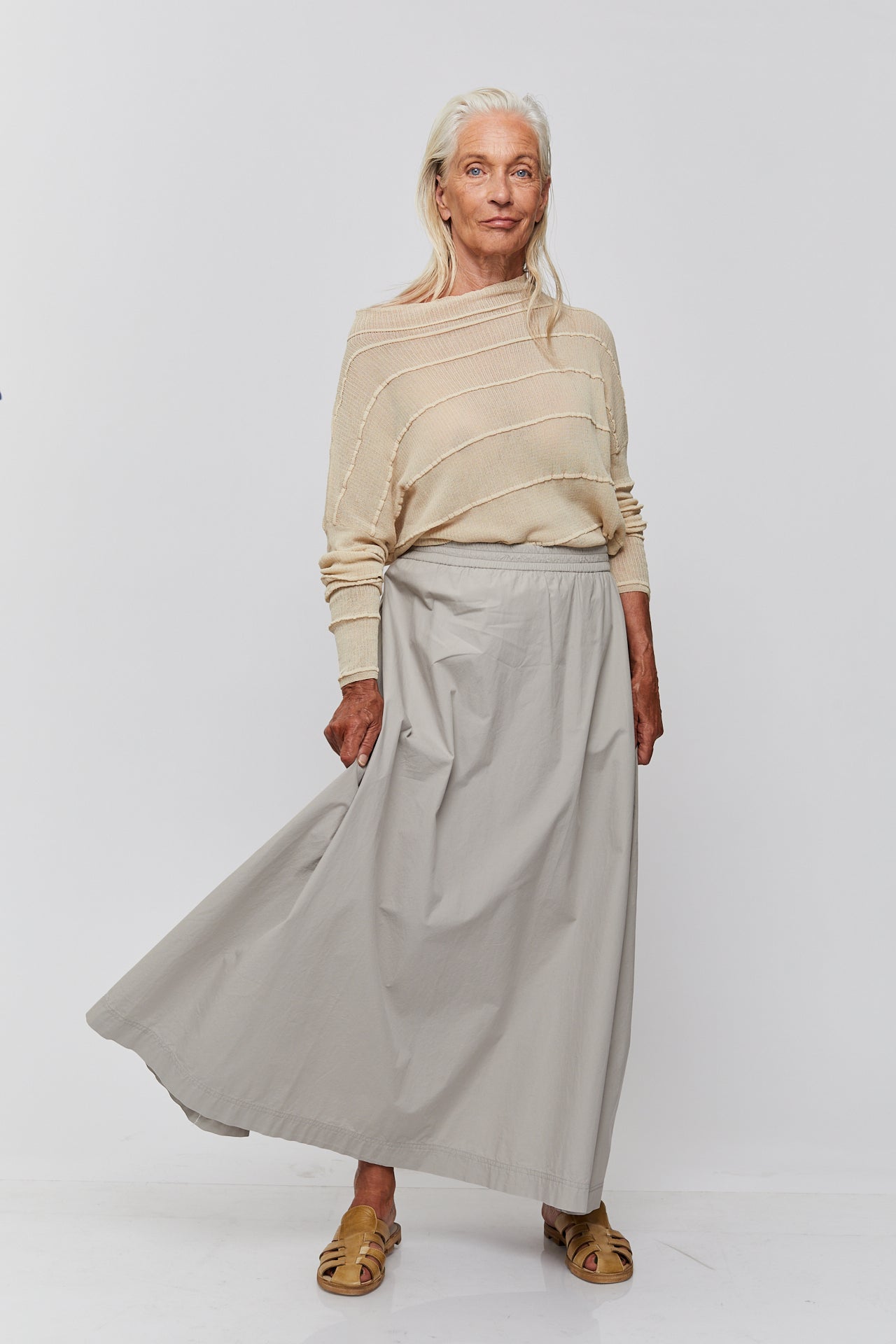 KAKHI SIKI SKIRT