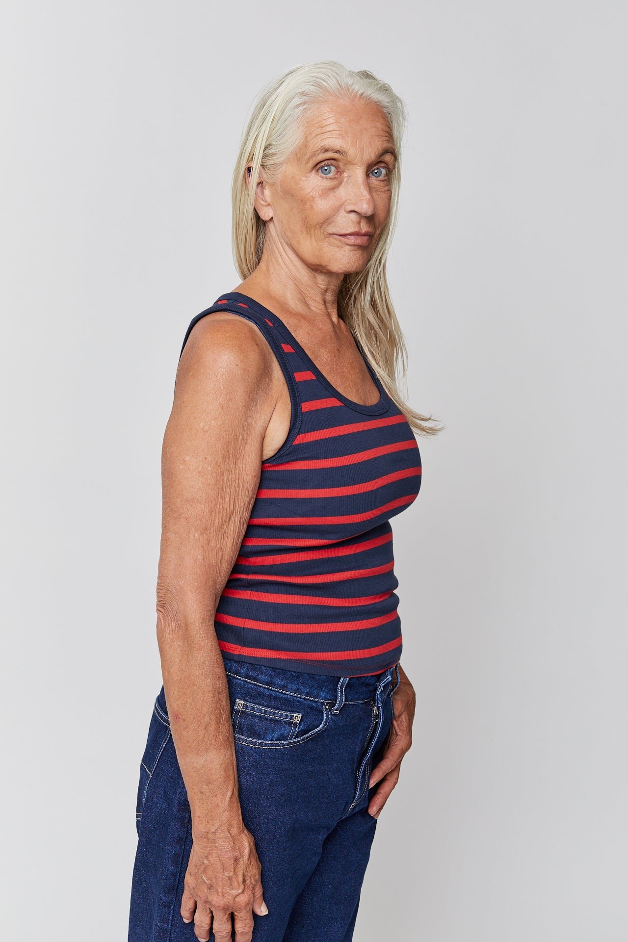 STRIPES LIA TANK