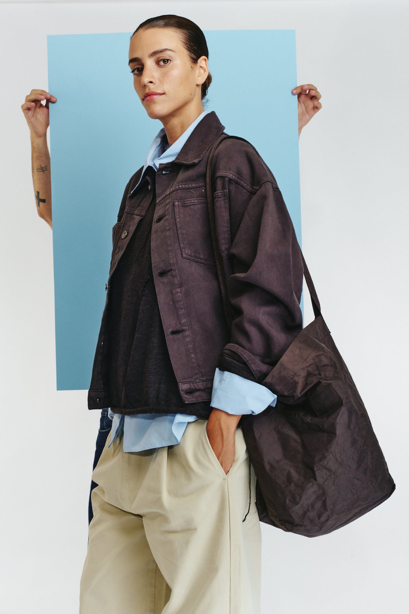 BROWN JOAN JACKET