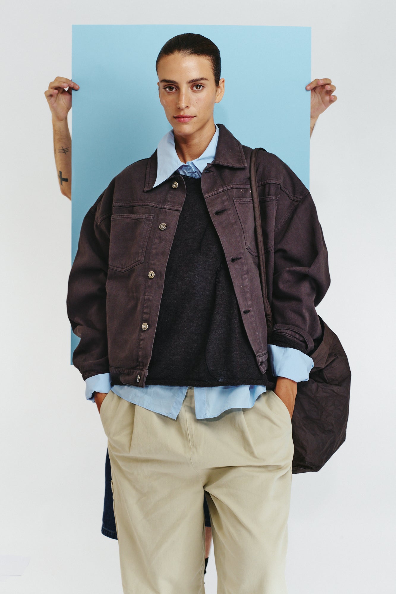 BROWN JOAN JACKET