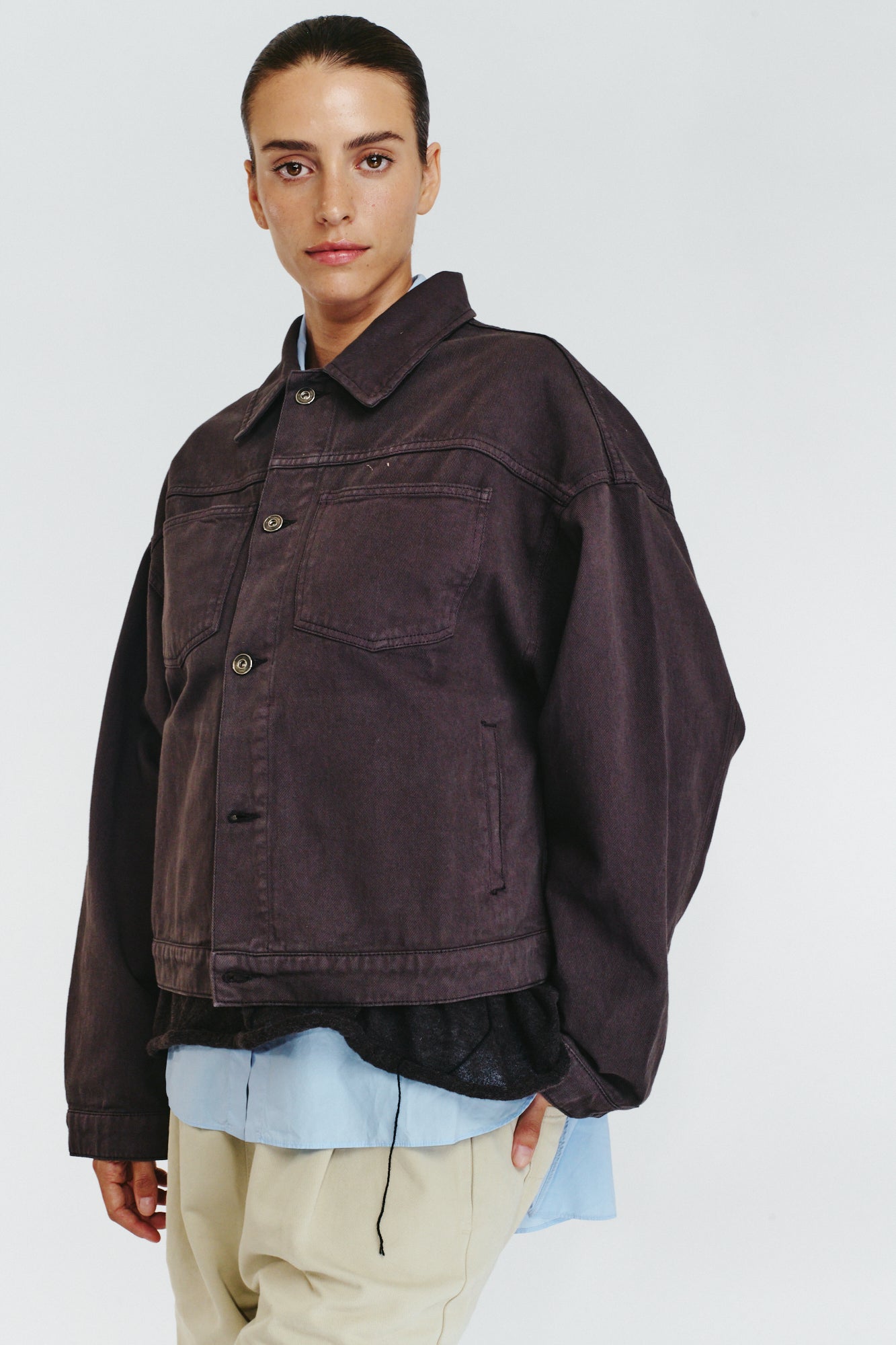 BROWN JOAN JACKET