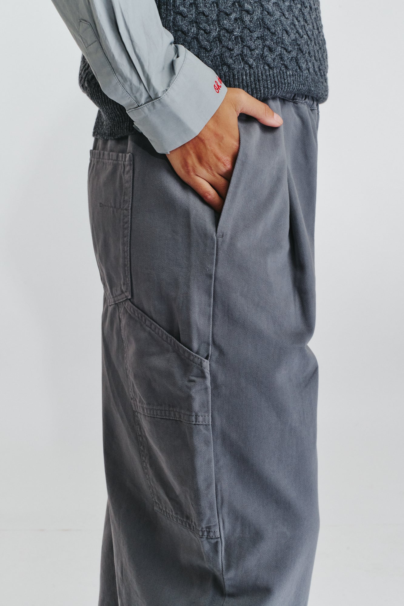 GREY RUTH PANTS