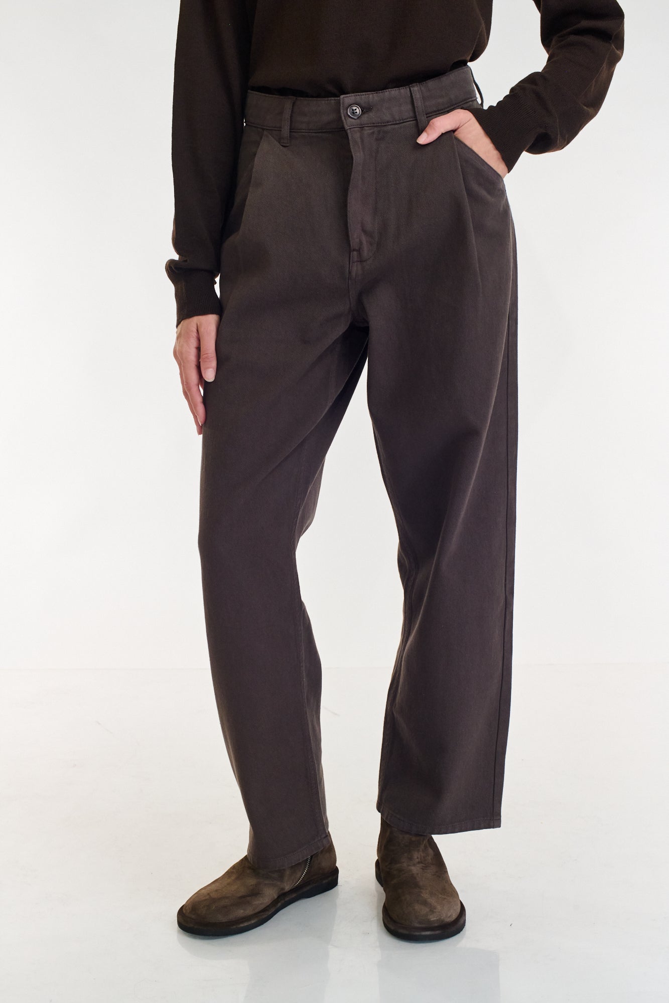 cecile twill pants