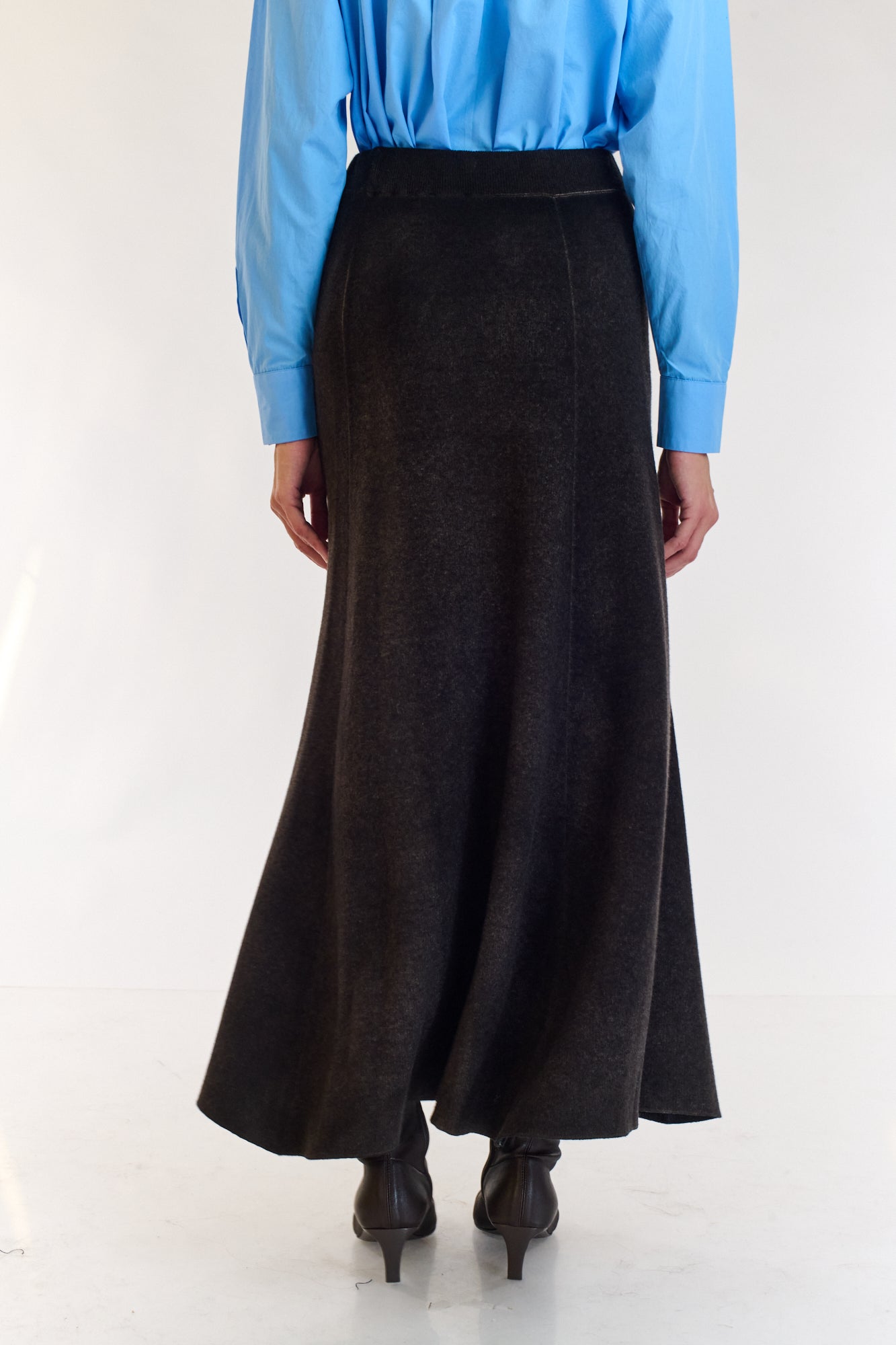 חצאית סריג Gaya שחורה