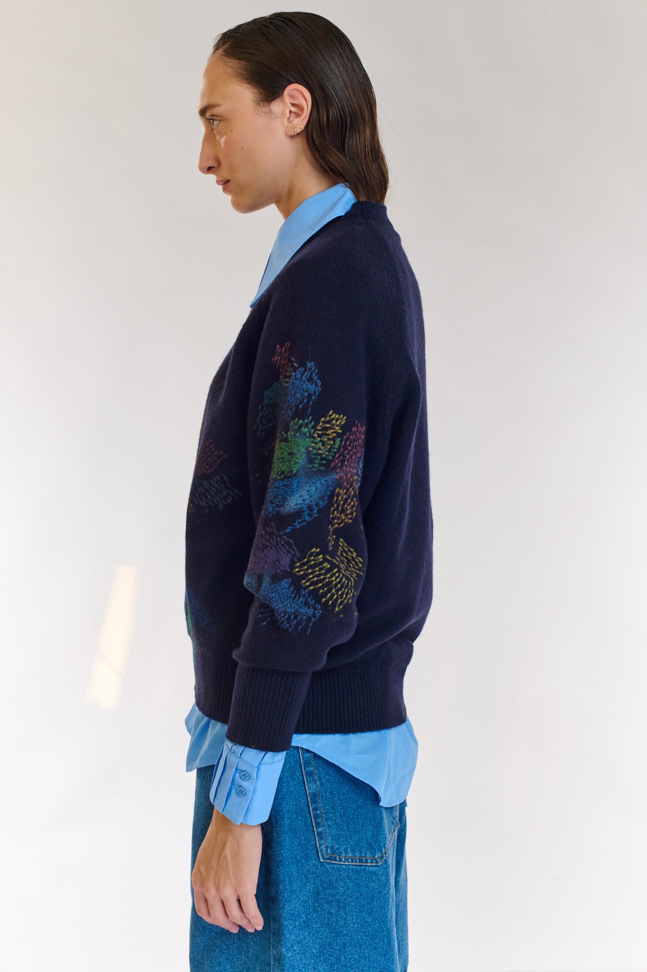 סריג קשמיר Sofia נייבי