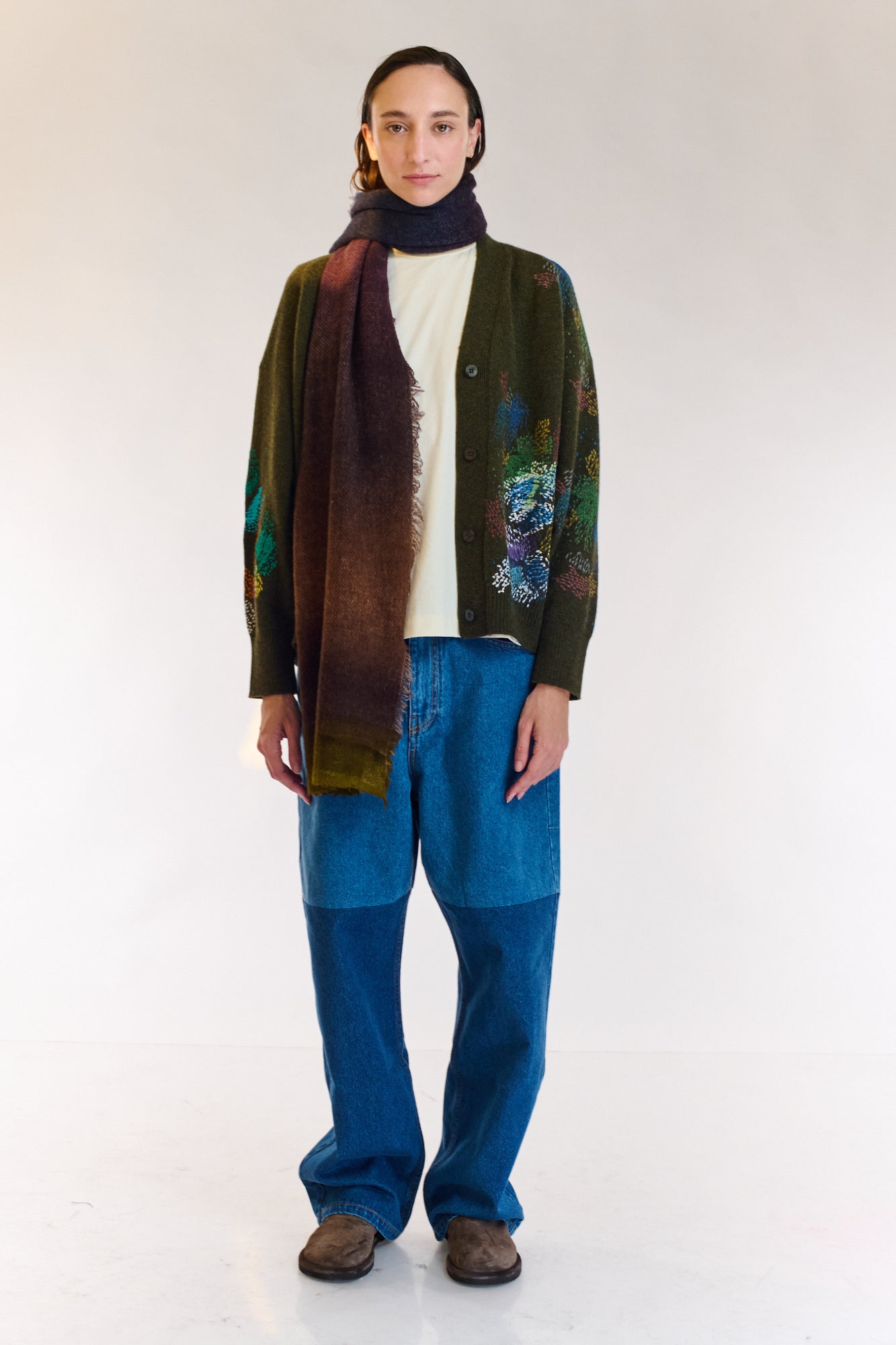 סריג קשמיר Mila ירוק