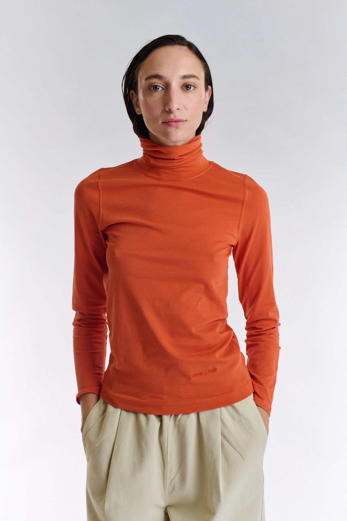 ORANGE MARIA T SHIRT