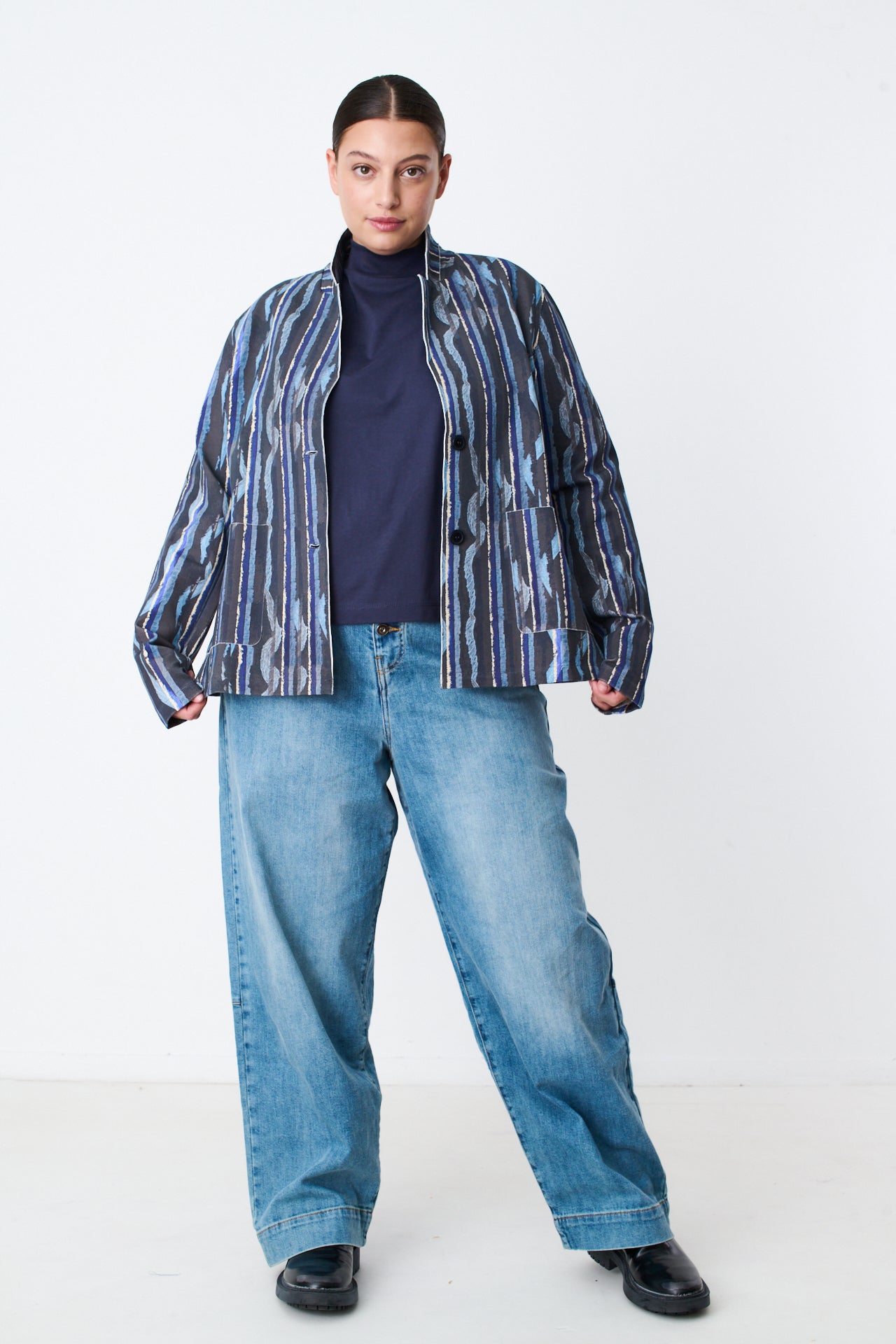 PRINTED TAL JACKET
