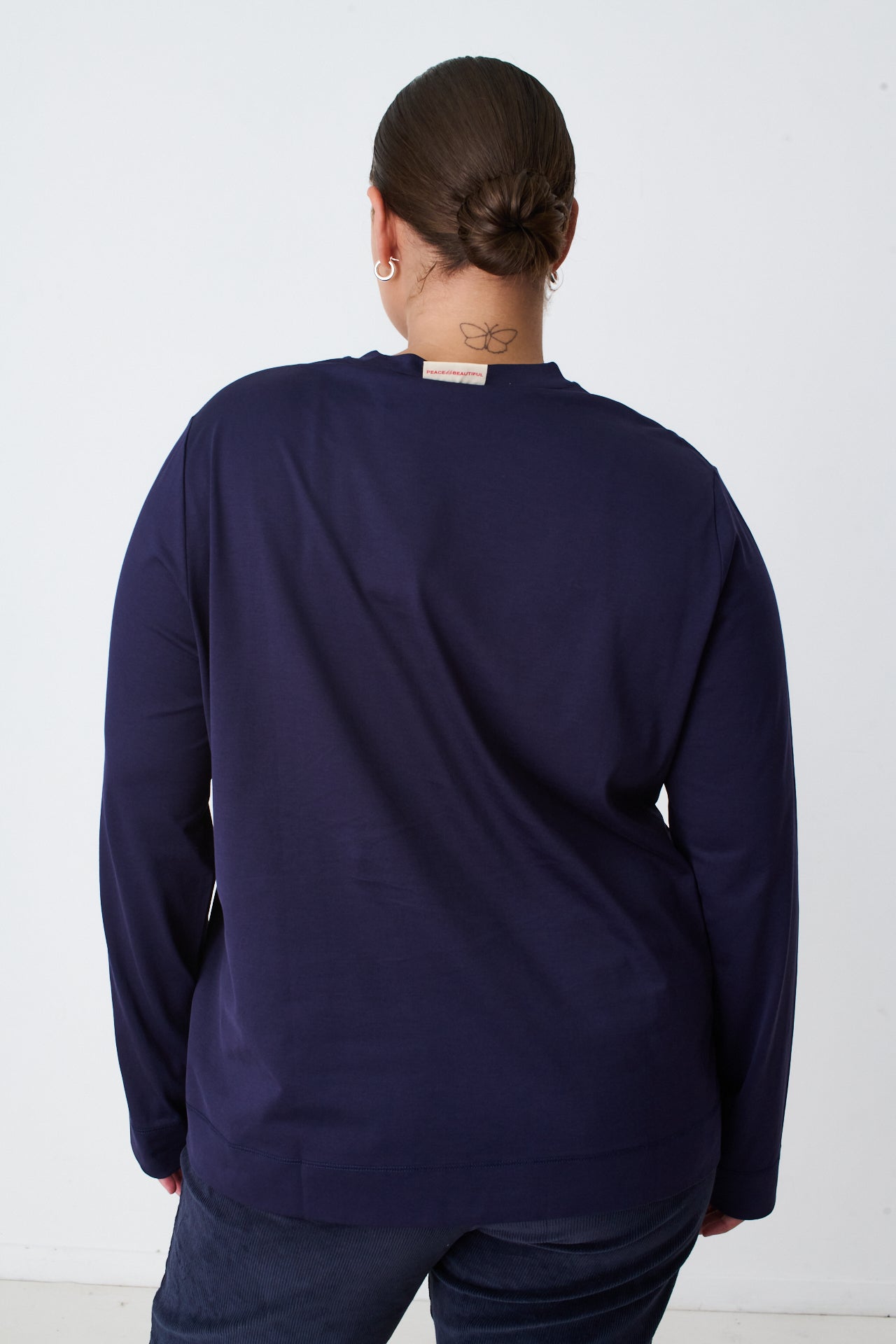 NAVY CHRISTINE SHIRT