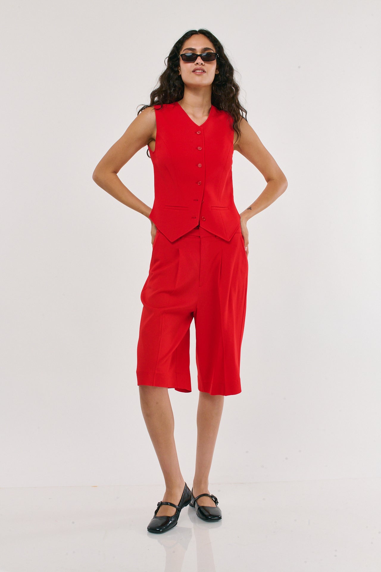 RED WILD VEST