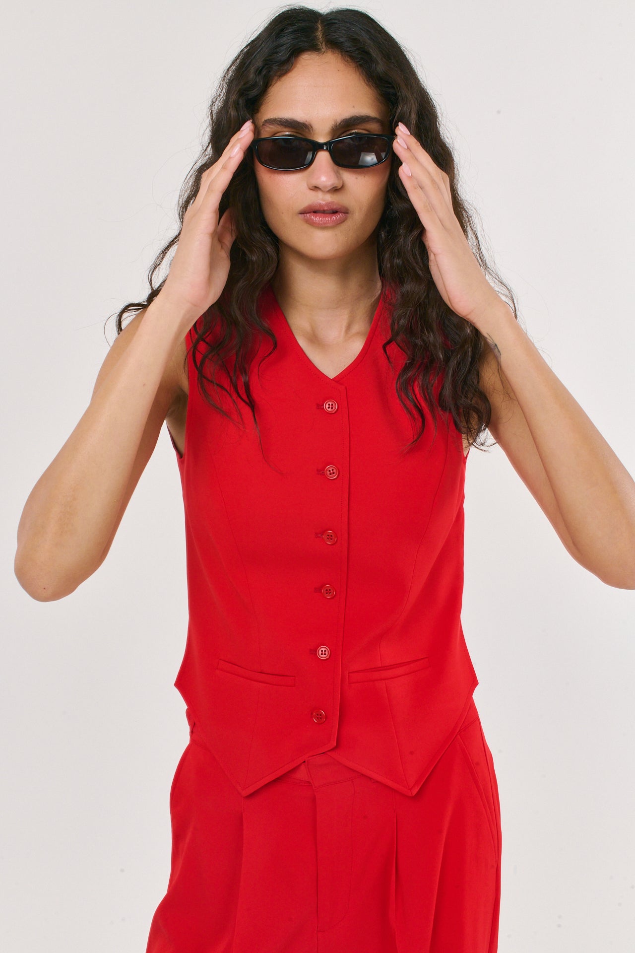 RED WILD VEST